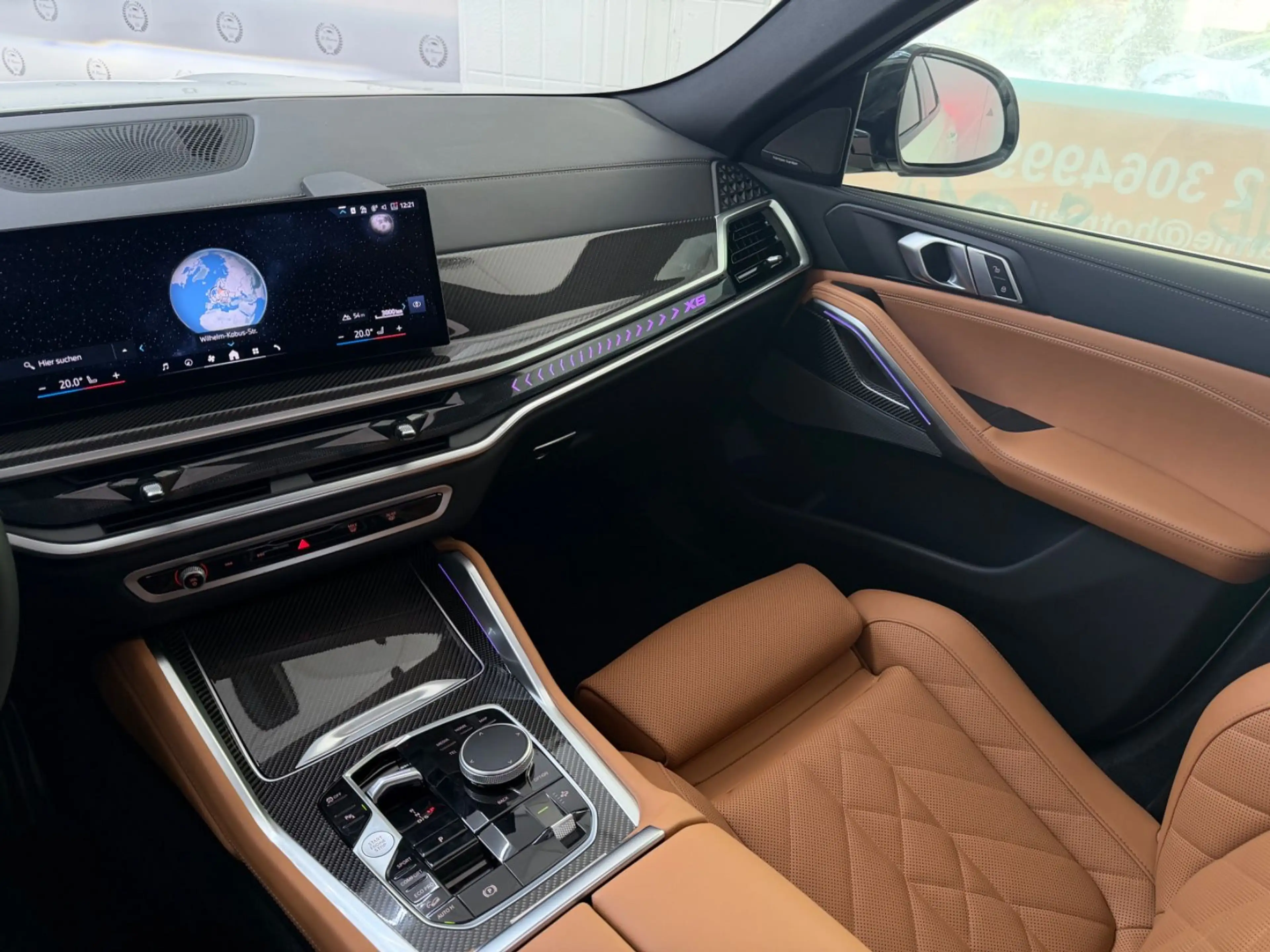 BMW X6 30d M-SPORT PANO HUD H&K 360° ICONIC CARBON — photo 13
