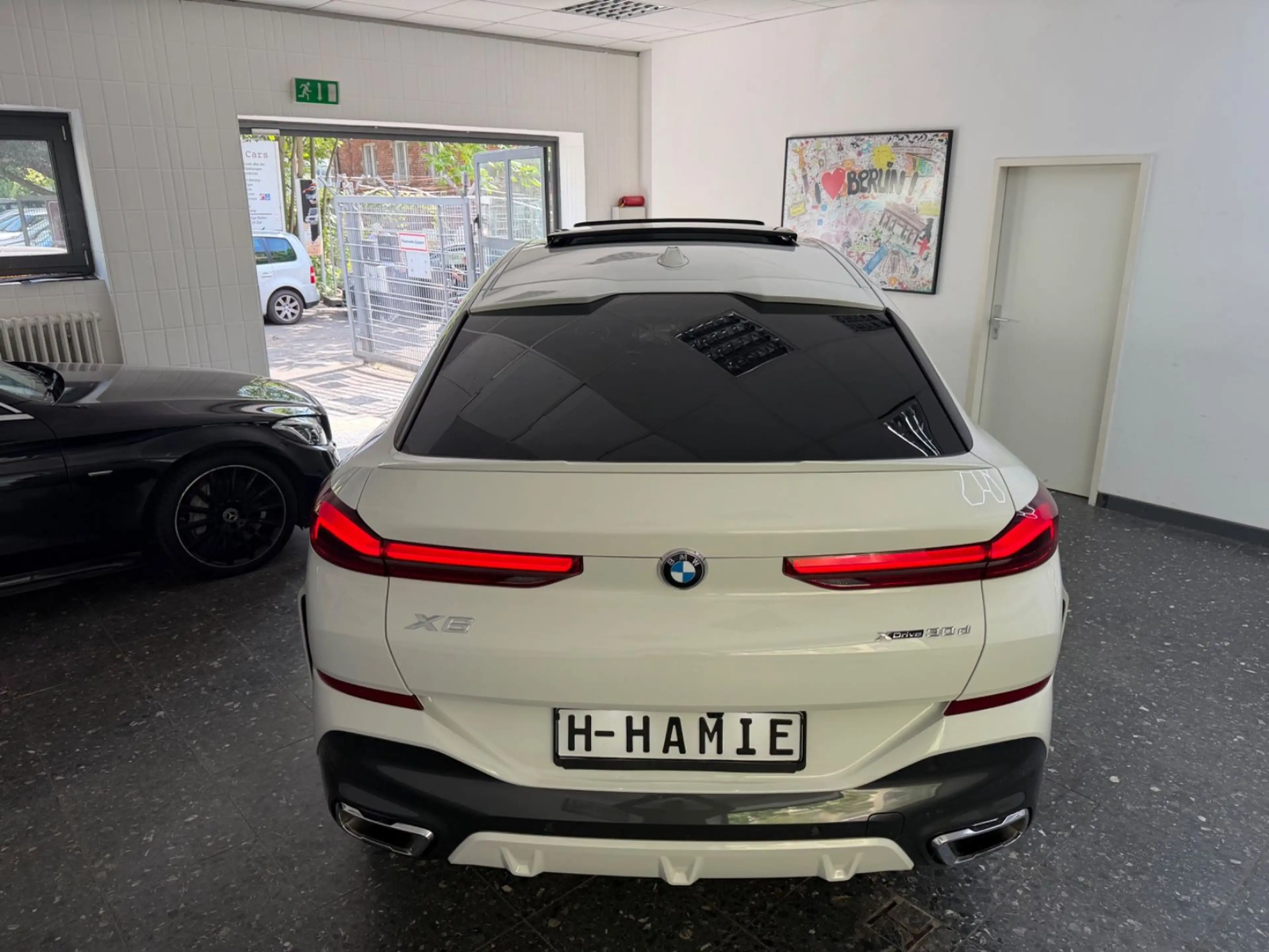 BMW X6 30d M-SPORT PANO HUD H&K 360° ICONIC CARBON — photo 7