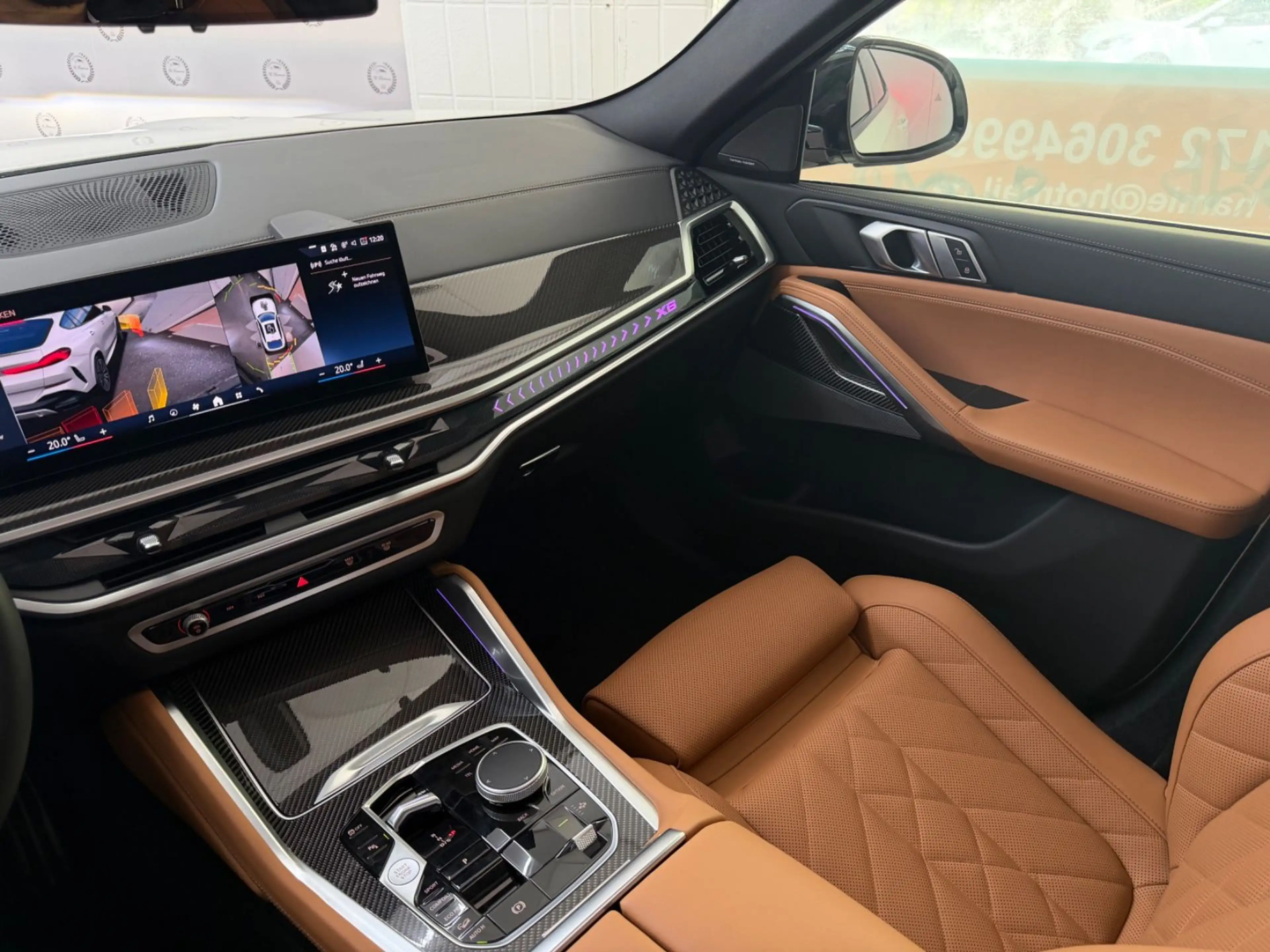 BMW X6 30d M-SPORT PANO HUD H&K 360° ICONIC CARBON — photo 12