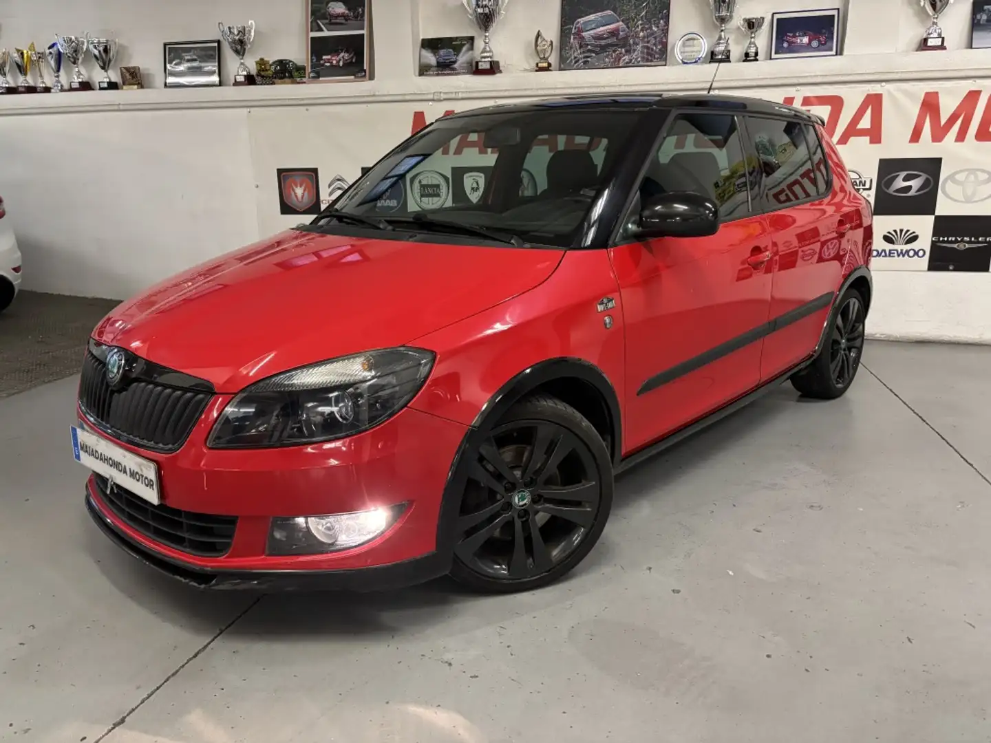 Skoda Fabia 1.6TDI CR Montecarlo 105 Rojo - 1