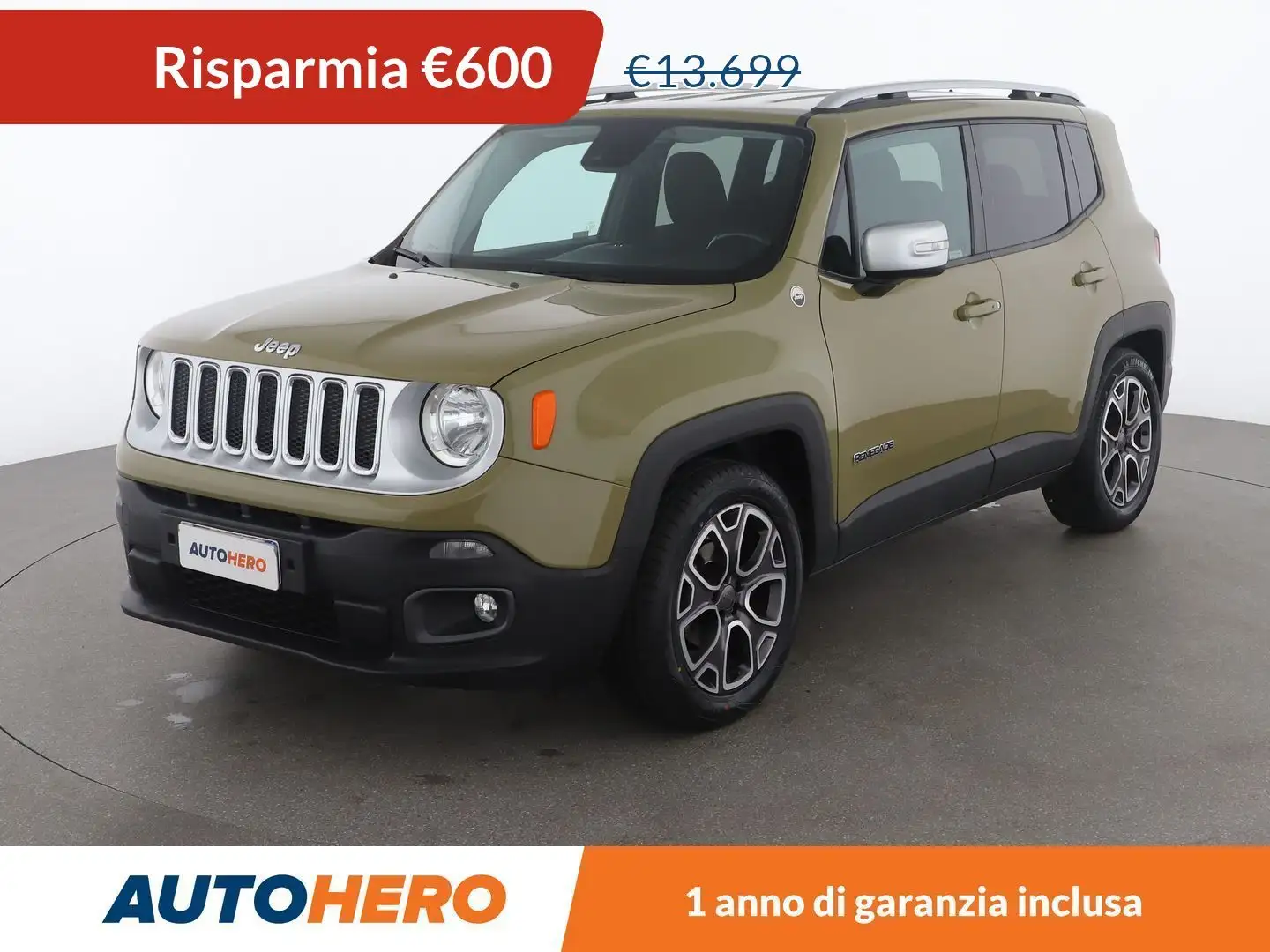 Jeep Renegade 1.6 M-Jet Limited 120 CV Verde - 1