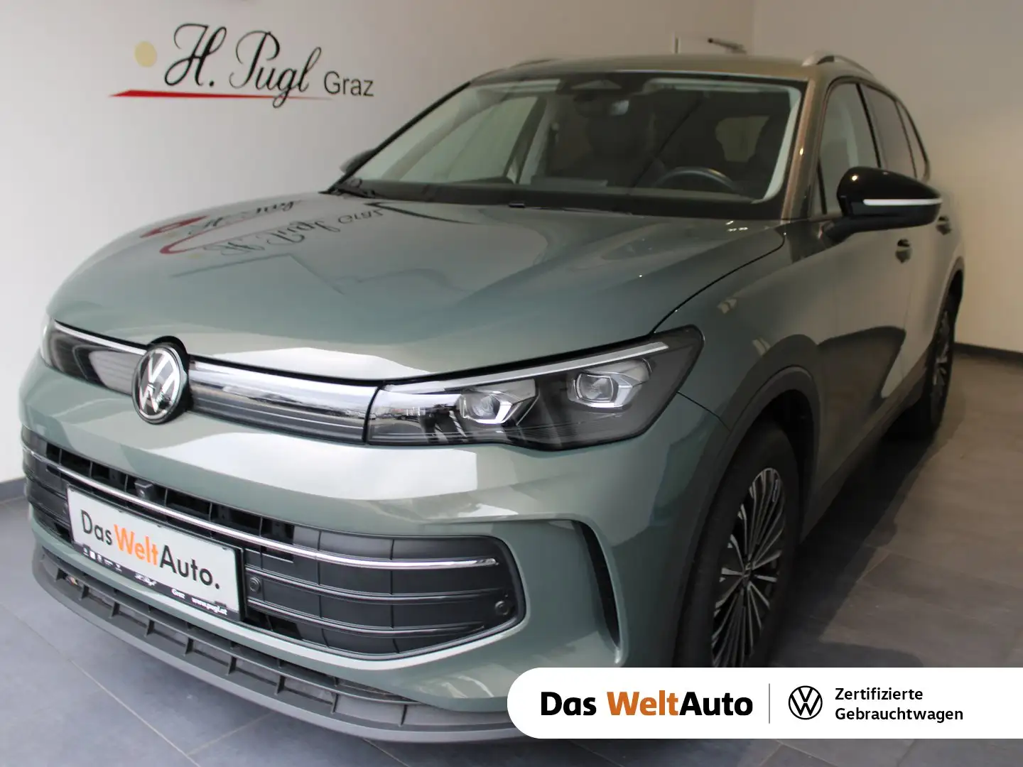 Volkswagen Tiguan Life eTSI DSG Grün - 1
