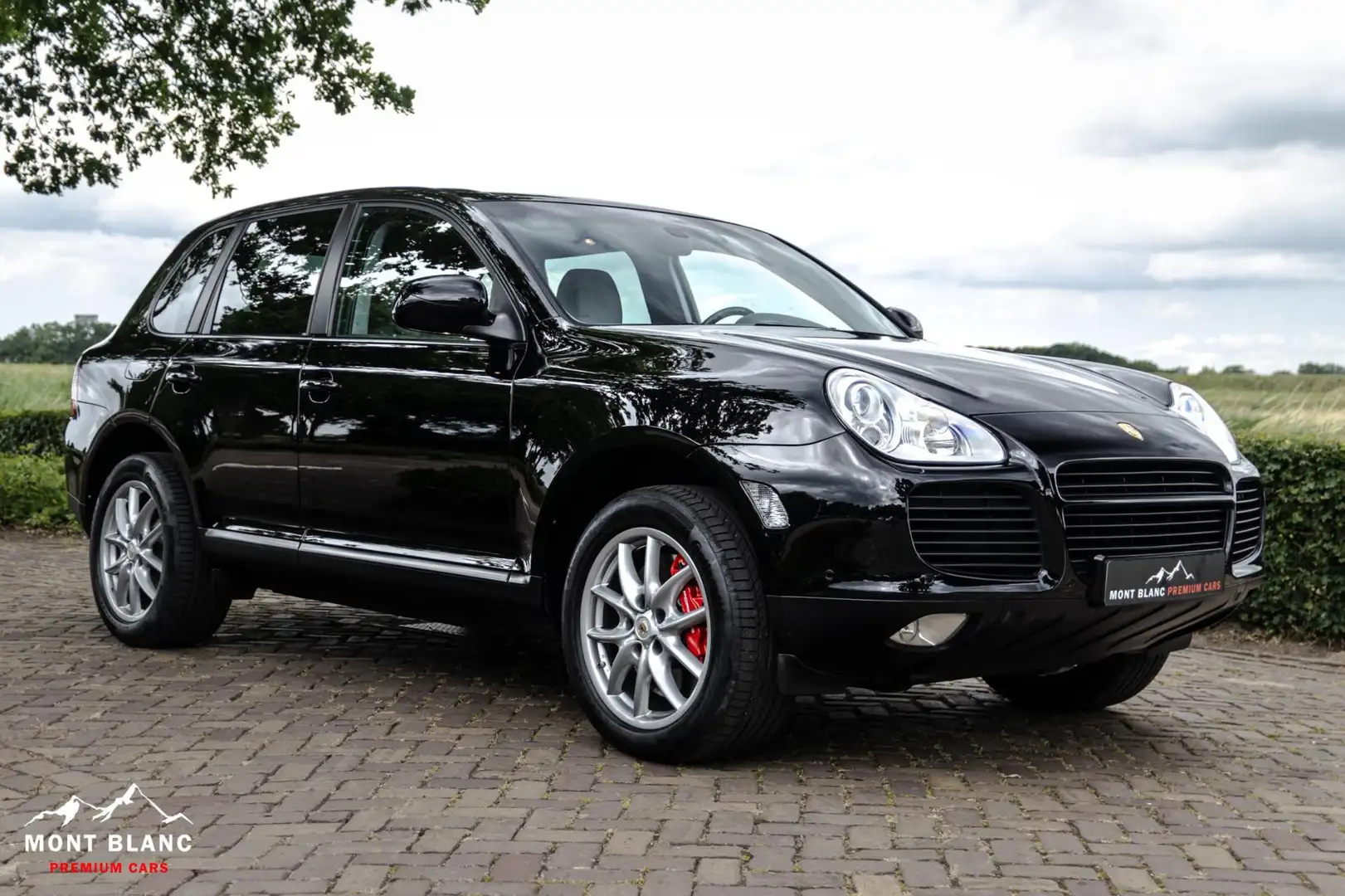 Porsche Cayenne 4.5 Turbo|Trekhaak|Lucht ver.|Carbon int.|BOSE|Mem Zwart - 1