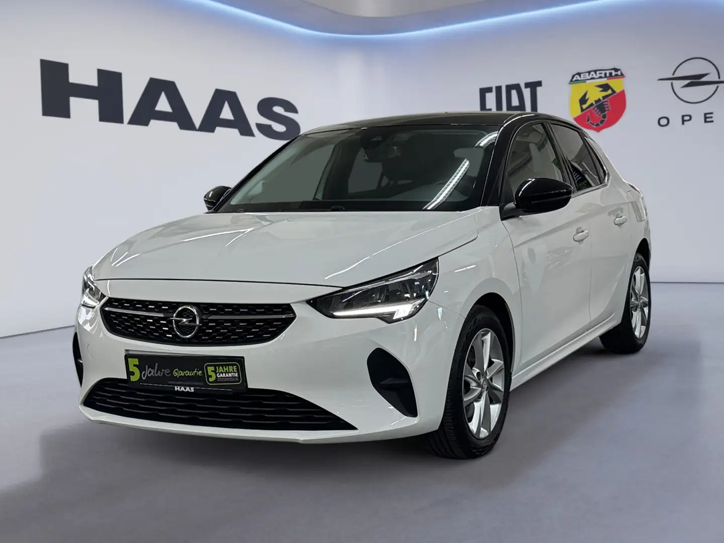 Opel Corsa F 1.2 Turbo Elegance LED+SHZ+Winterp.+Kam. Blanco - 2