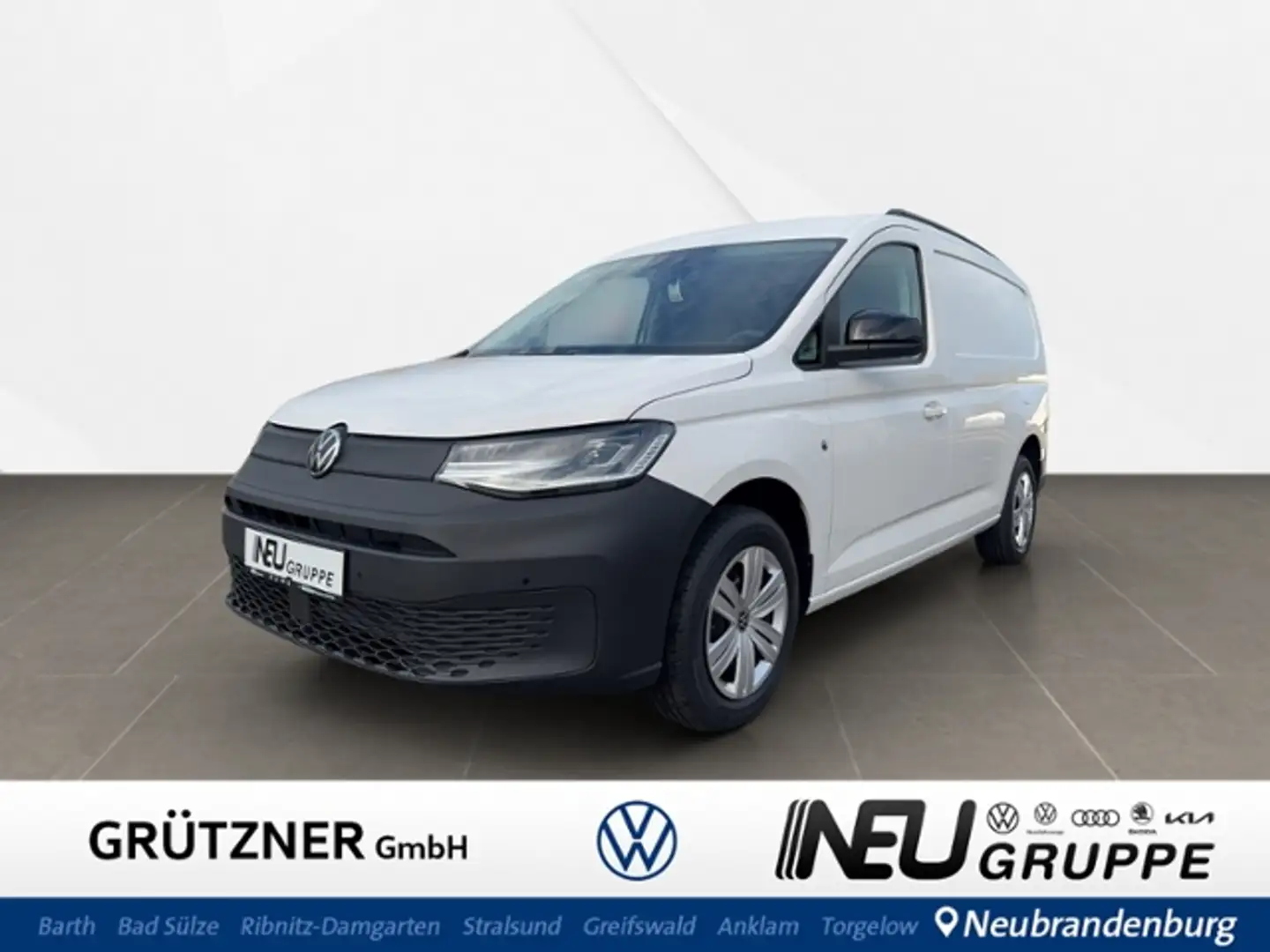 Volkswagen Caddy Cargo Maxi 2,0 l TDI EU6 SCR 75 kW Getriebe: 6-Ga Weiß - 1