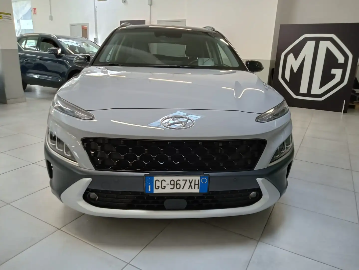 Hyundai KONA I 2021 - Kona 1.6 gdi hev Xclass 2wd 141cv dct Gris - 2