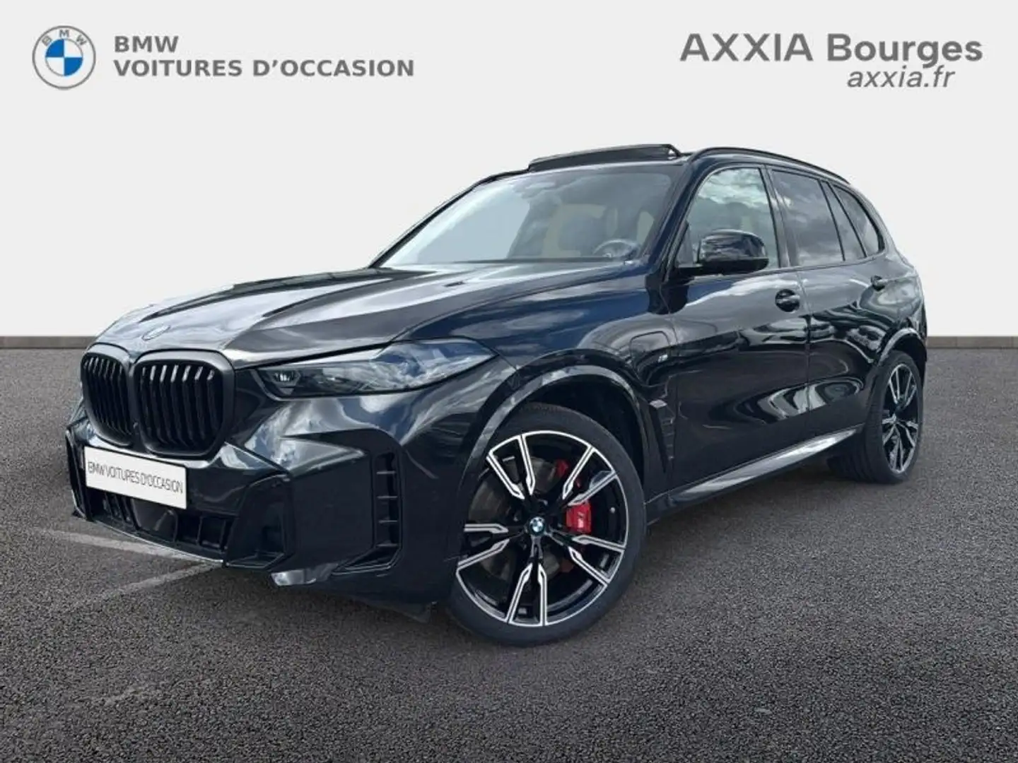 BMW X5 xDrive50e 489ch M Sport Schwarz - 1