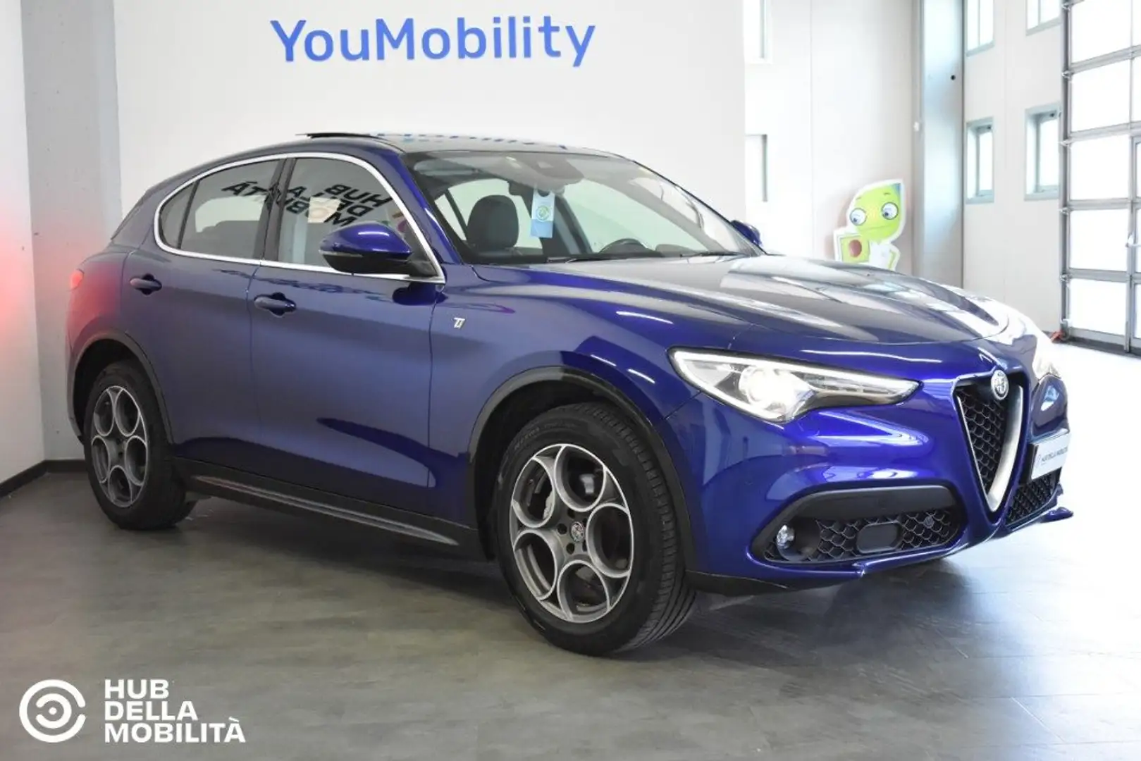 Alfa Romeo Stelvio 2.2 Turbodiesel 210 CV AT8 Q4 Ti Bleu - 2