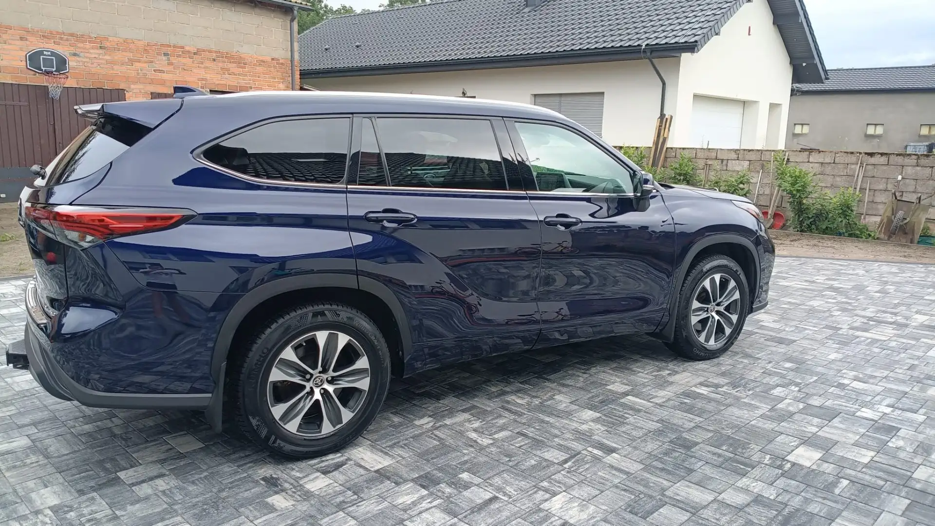 Toyota Highlander 3.5L V6 300PS 8-Sitzplätze Blau - 2