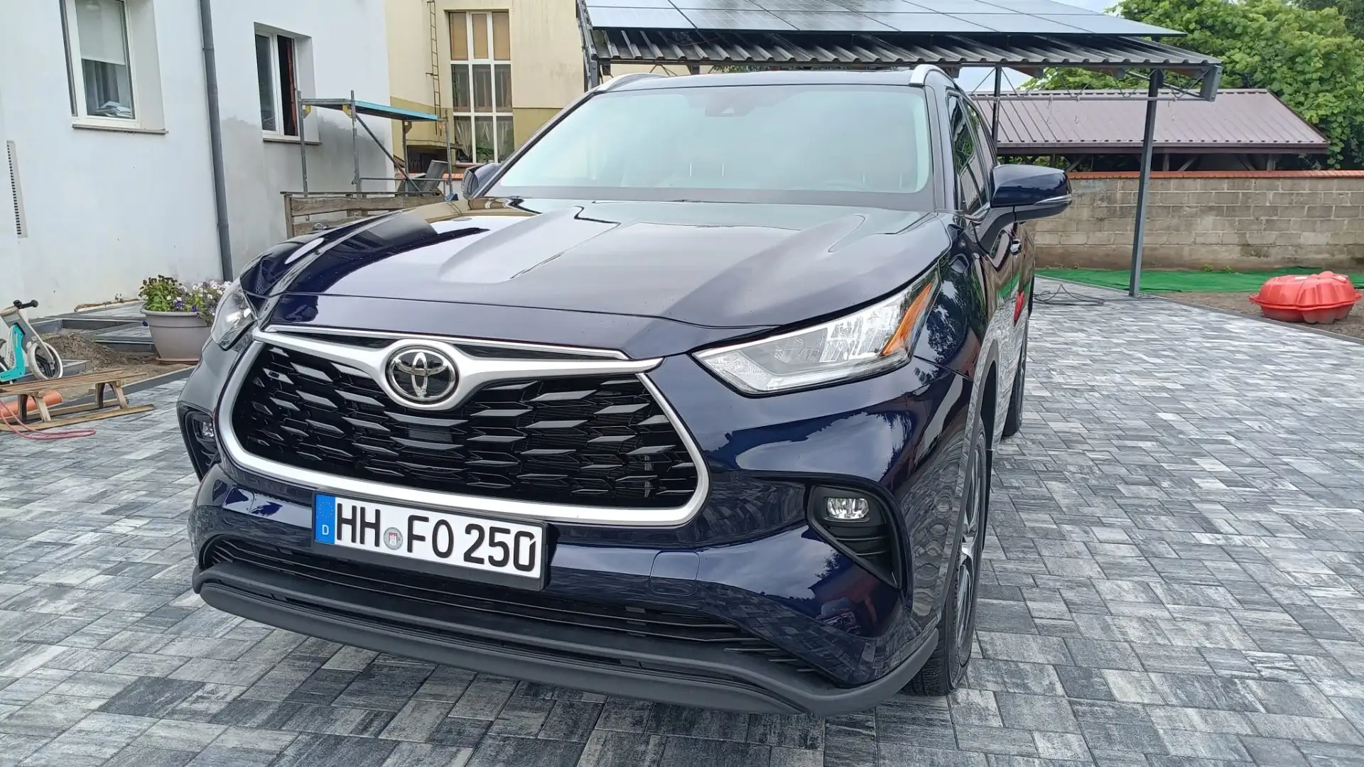 Toyota Highlander 3.5L V6 300PS 8-Sitzplätze Blau - 1