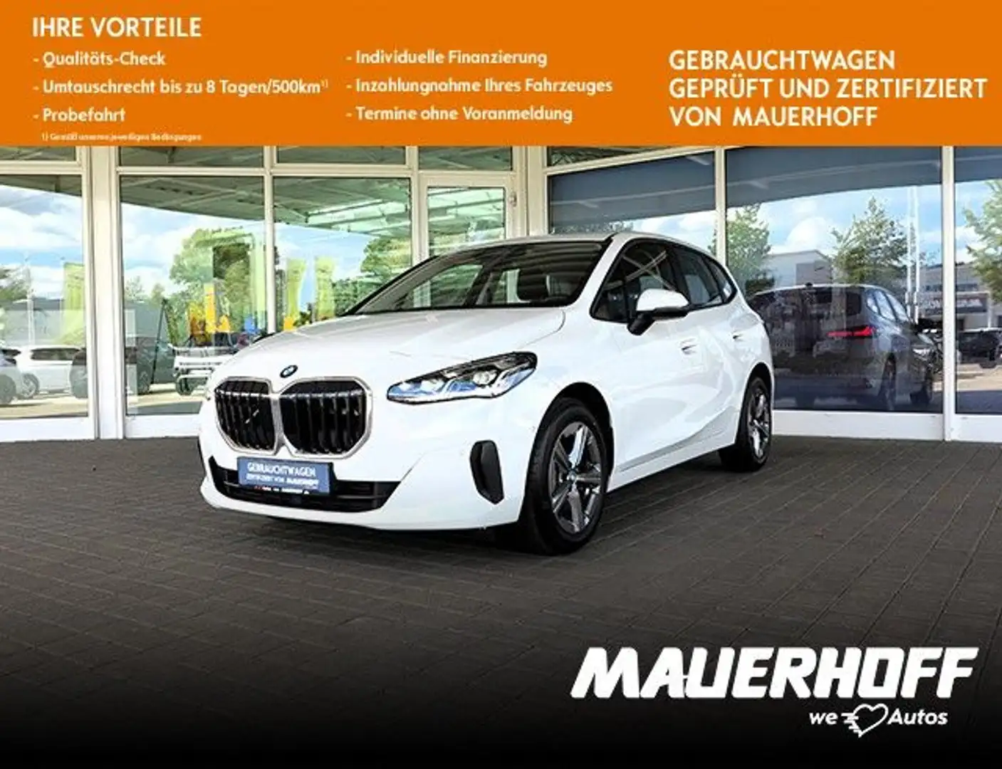 BMW 223d xDrive Active Tourer | Navi | Kamera |Sitzh Blanc - 1