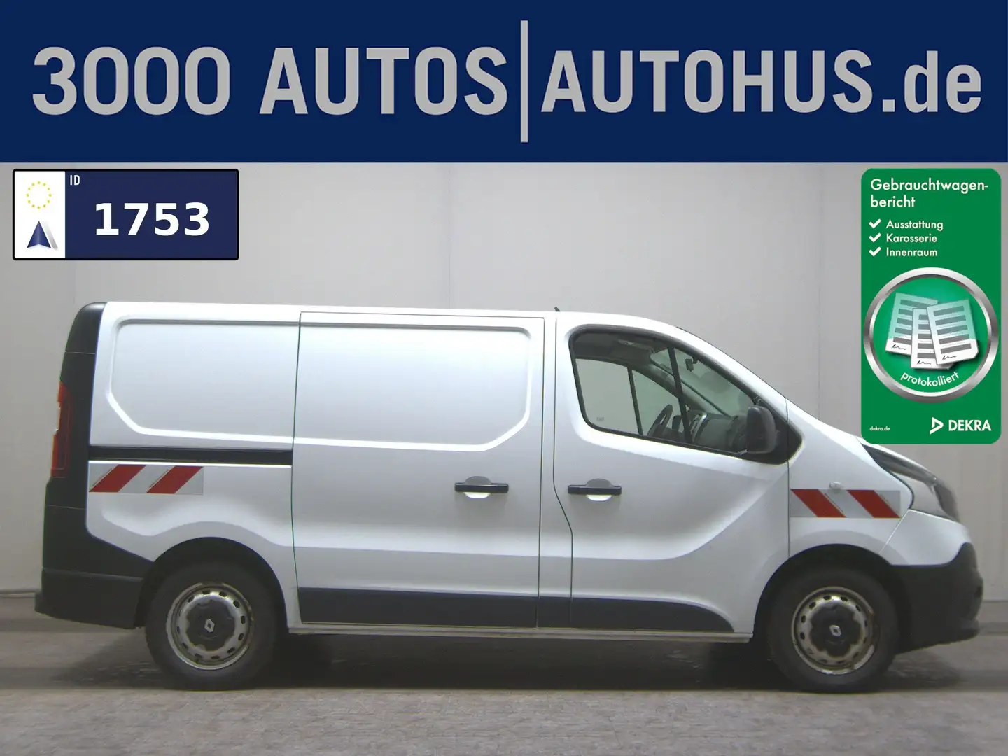 Renault Trafic L1H1 1.6 dCi Kasten Navi Regal StandHzg Weiß - 1