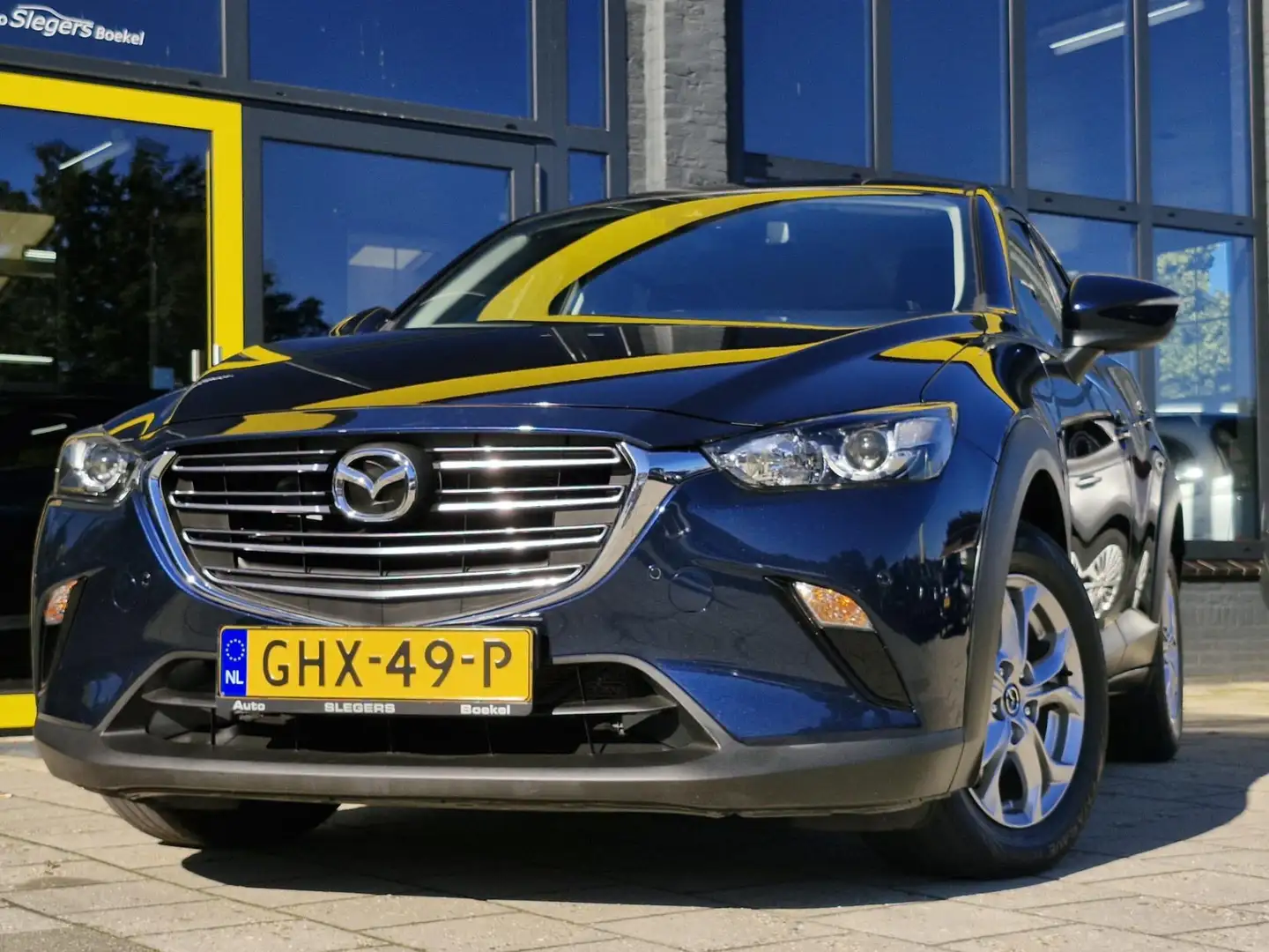Mazda CX-3 2.0 SkyActiv-G 121 Comfort |Automaat | Parkeer Cam Blauw - 2