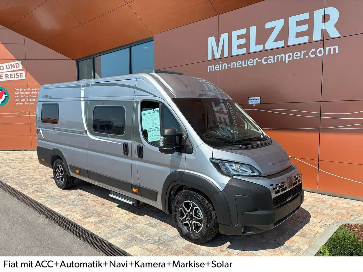 Pössl Roadcruiser Automatik, Markise, Solar, Kamera Grau - 1