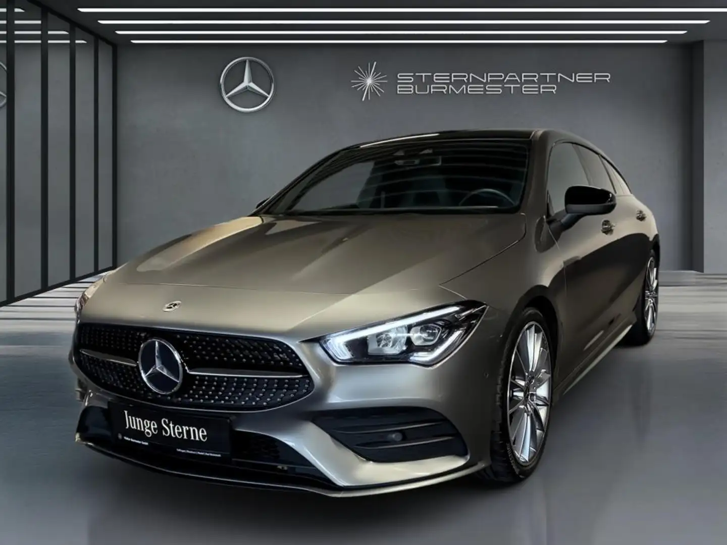 Mercedes-Benz CLA 220 d SB AMG+MBUX+Night+Ambiente+CarPlay+AUT Gris - 1