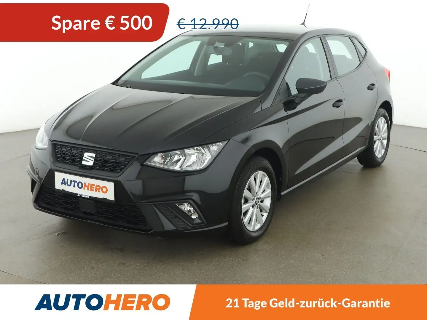 SEAT Ibiza 1.0 Reference Business Schwarz - 1