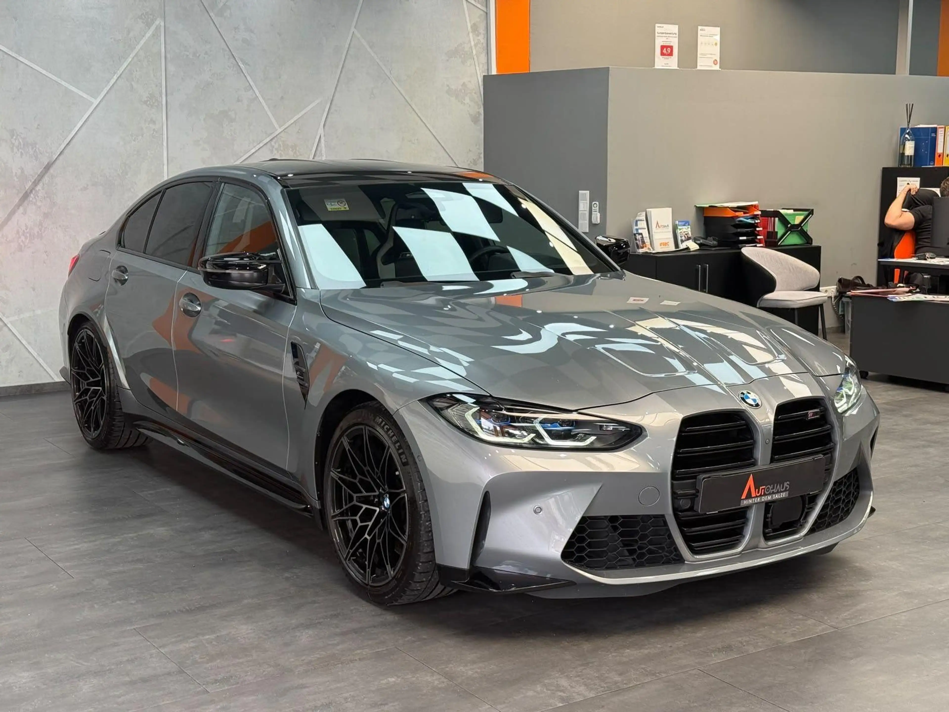 BMW M3 Competition|HUD|360|SCHALE|H&K|LED|LM — photo 4