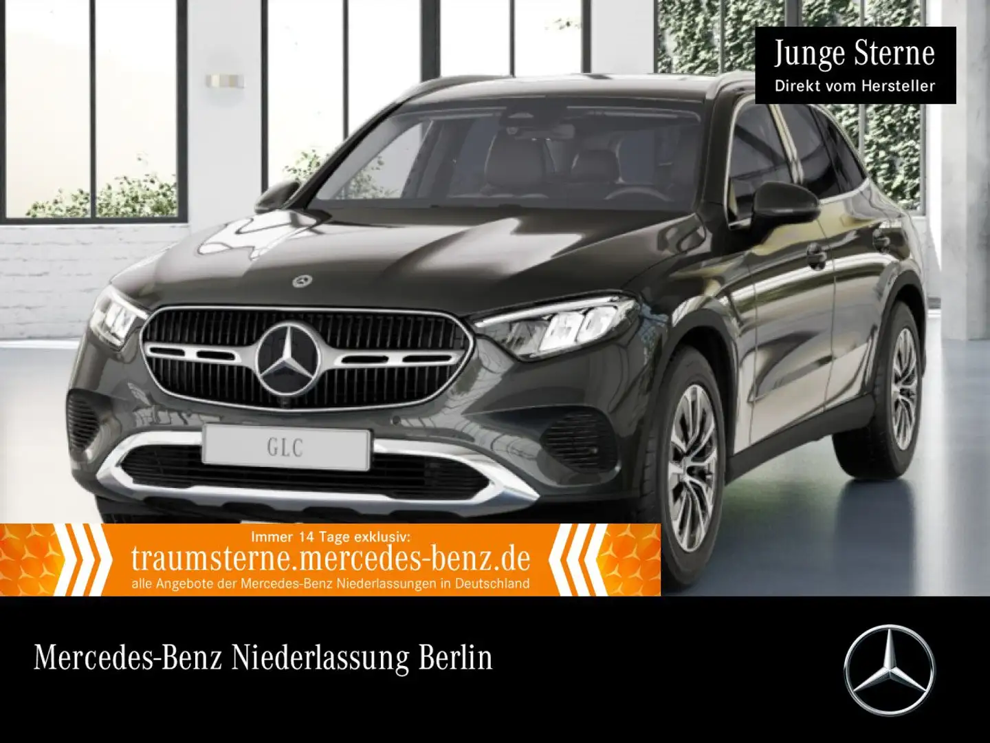 Mercedes-Benz GLC 220 d 4M AVANTG+LED+KAMERA+TOTW+KEYLESS+9G Grau - 1