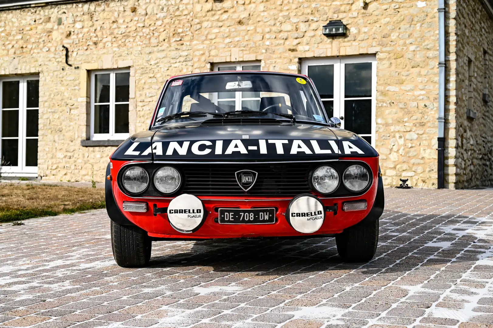 Lancia Fulvia 1600 HF Piros - 2