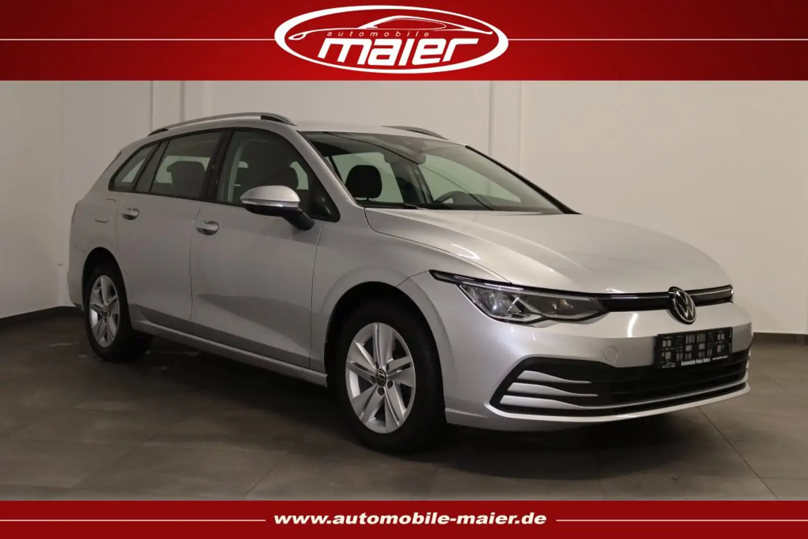 Volkswagen Golf Var. 2.0 TDI Life-Virtual-Navi-ACC-LED-SHZ- Srebrny - 1