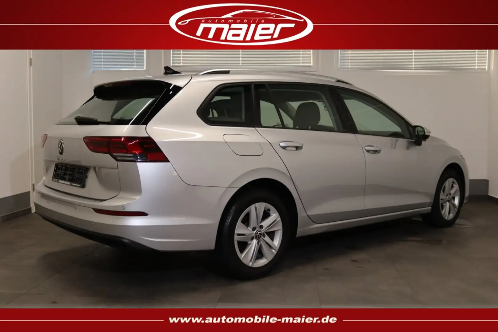Volkswagen Golf Var. 2.0 TDI Life-Virtual-Navi-ACC-LED-SHZ- Srebrny - 2