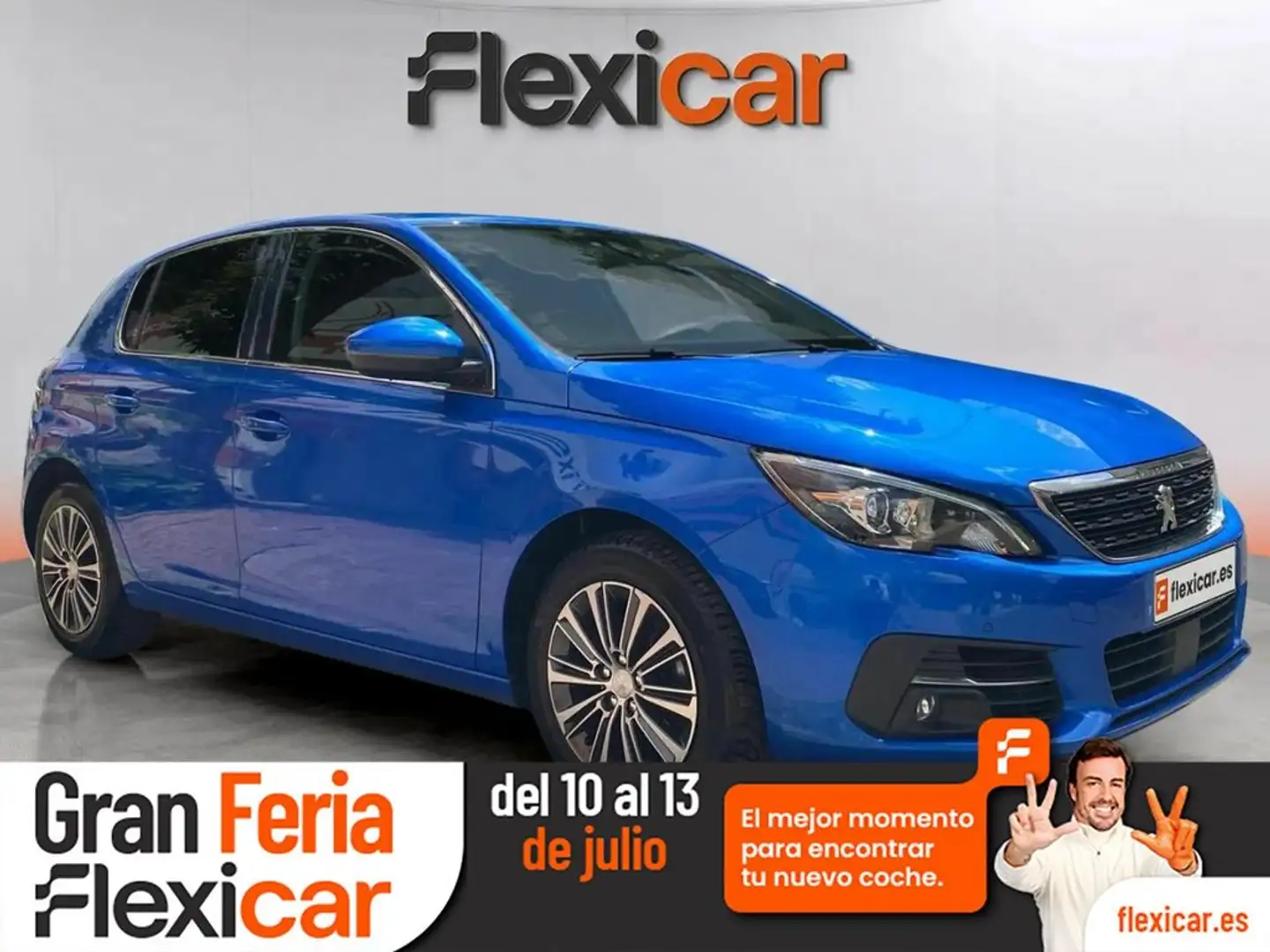 Peugeot 308 1.2 PureTech S&S Allure EAT8 130 Bleu - 1