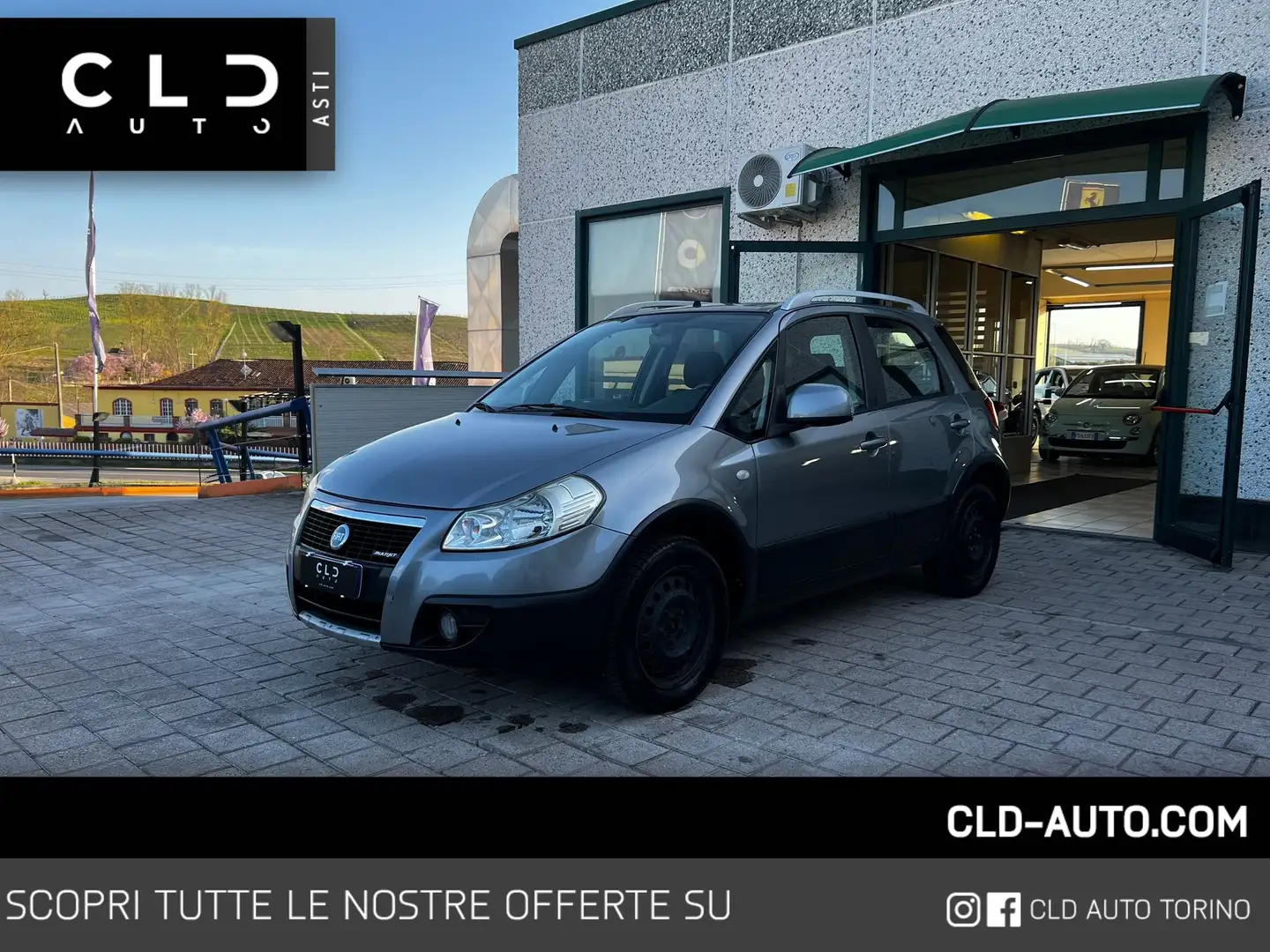 Fiat Sedici Sedici 1.9 mjt Dynamic 4x4 120cv Grigio - 1