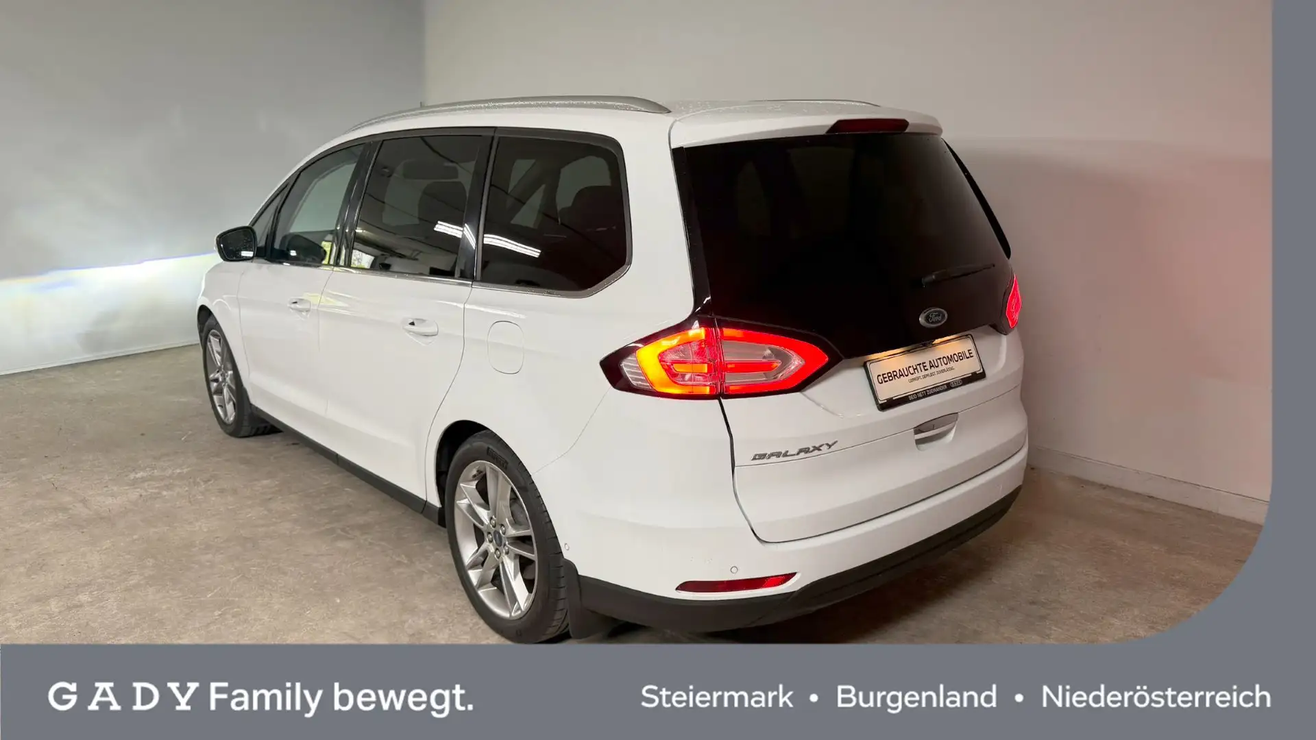 Ford Galaxy 2,0 TDCi Bi-Turbo Titanium Start/Stop Power Weiß - 2