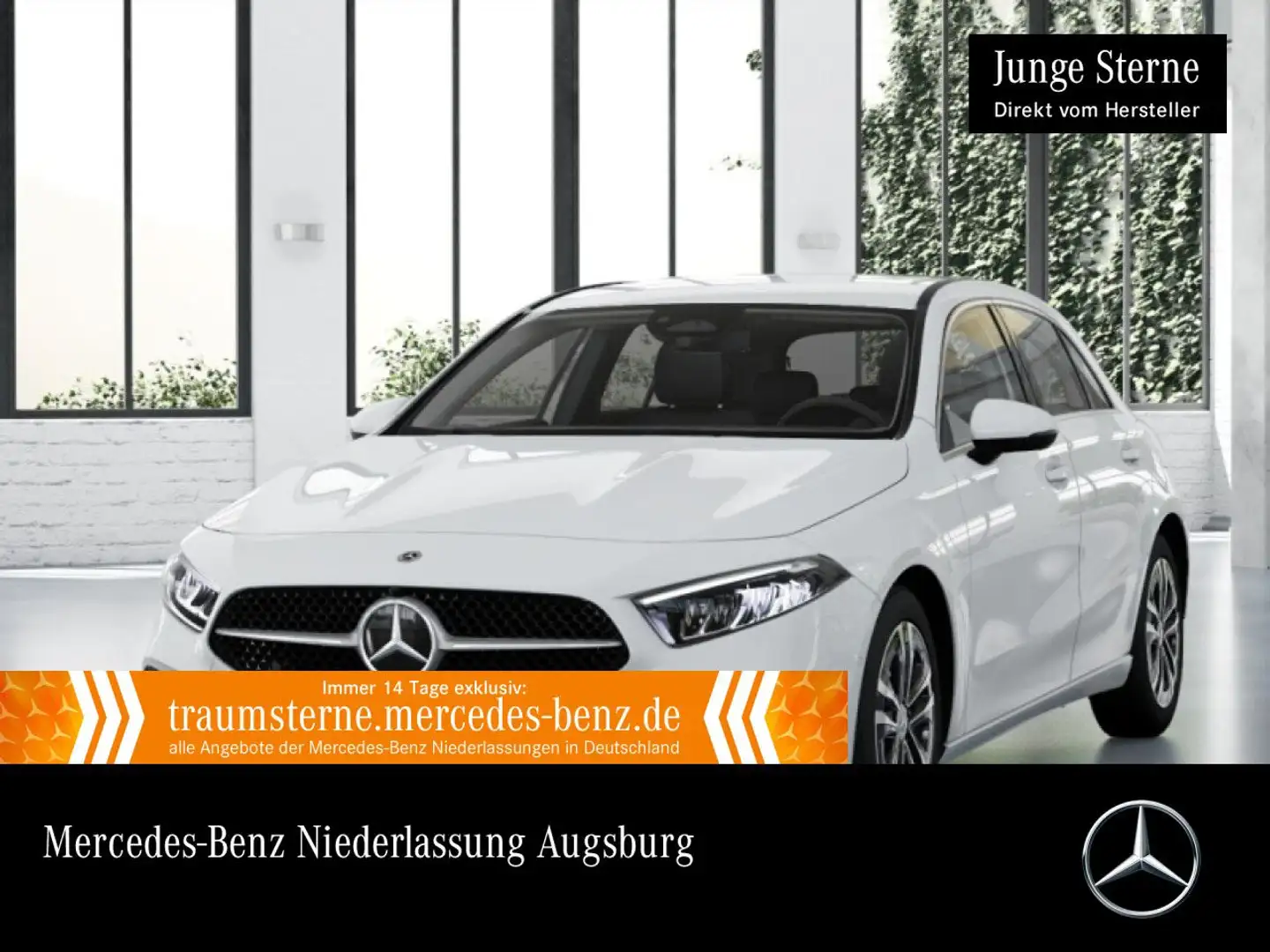 Mercedes-Benz A 180 d PROGRESSIVE+LED+KAMERA+TOTW+8G Weiß - 1