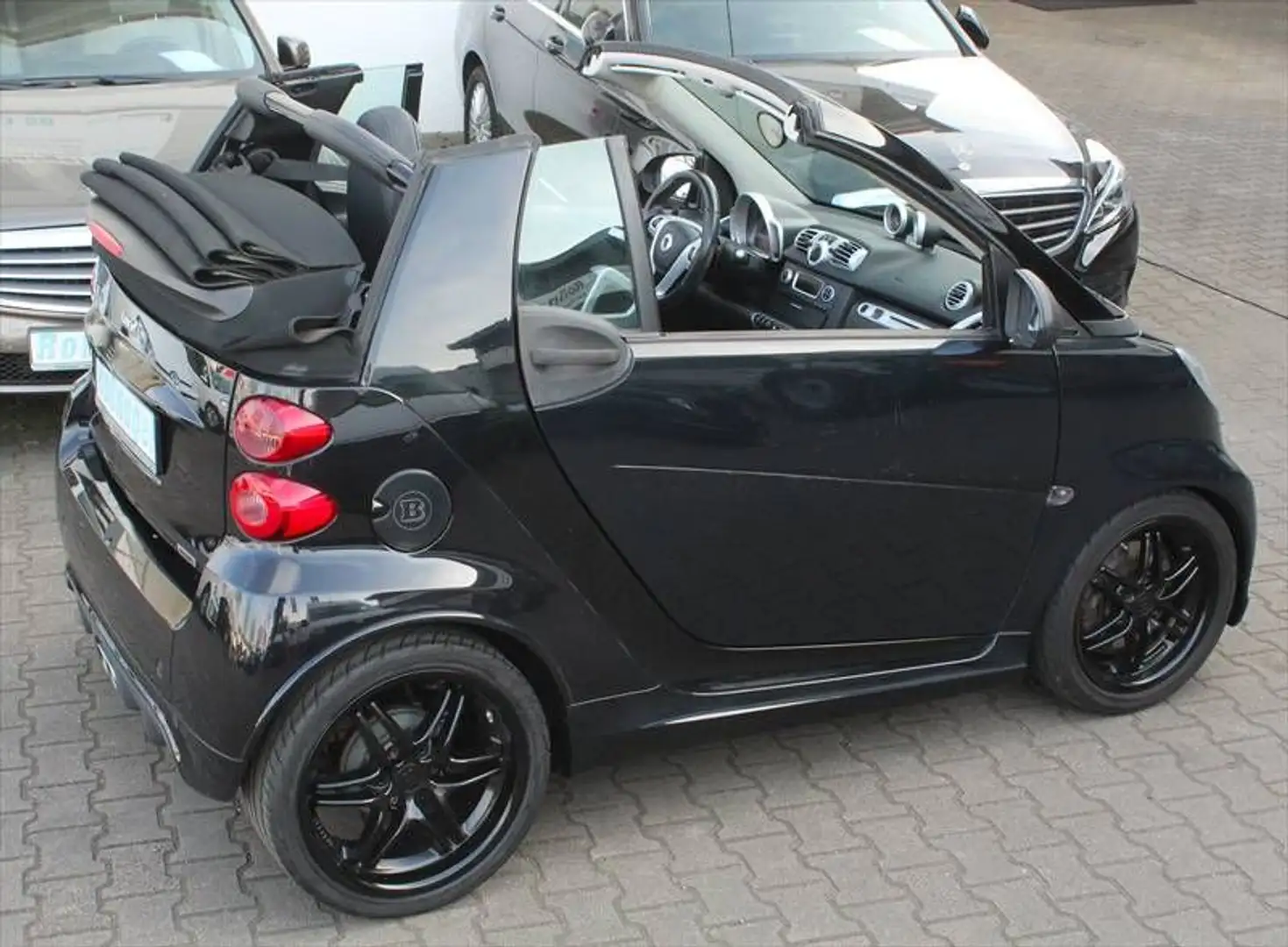 smart brabus Smart ForTwo Cabrio BRABUS Xclusive aus 1.Hand Negro - 2