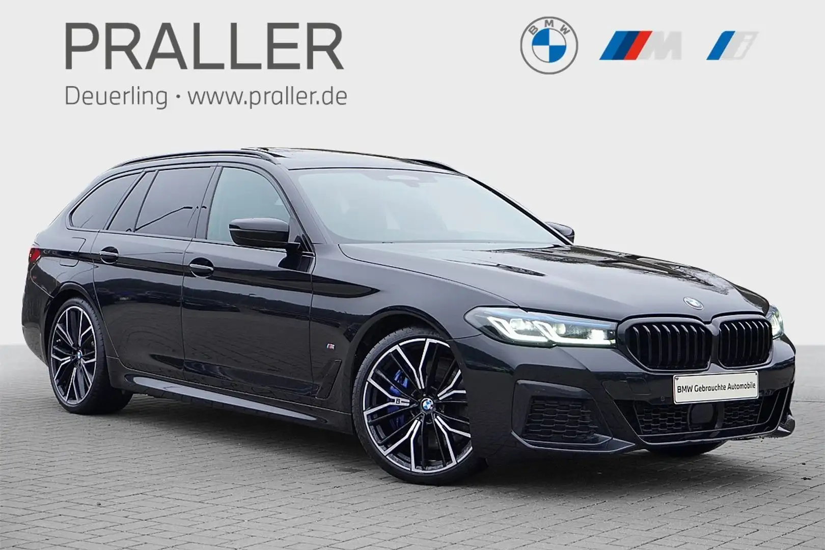 BMW 540 d xDrive Touring M Sport Pro HeadUp Glasdach Laser Negro - 1