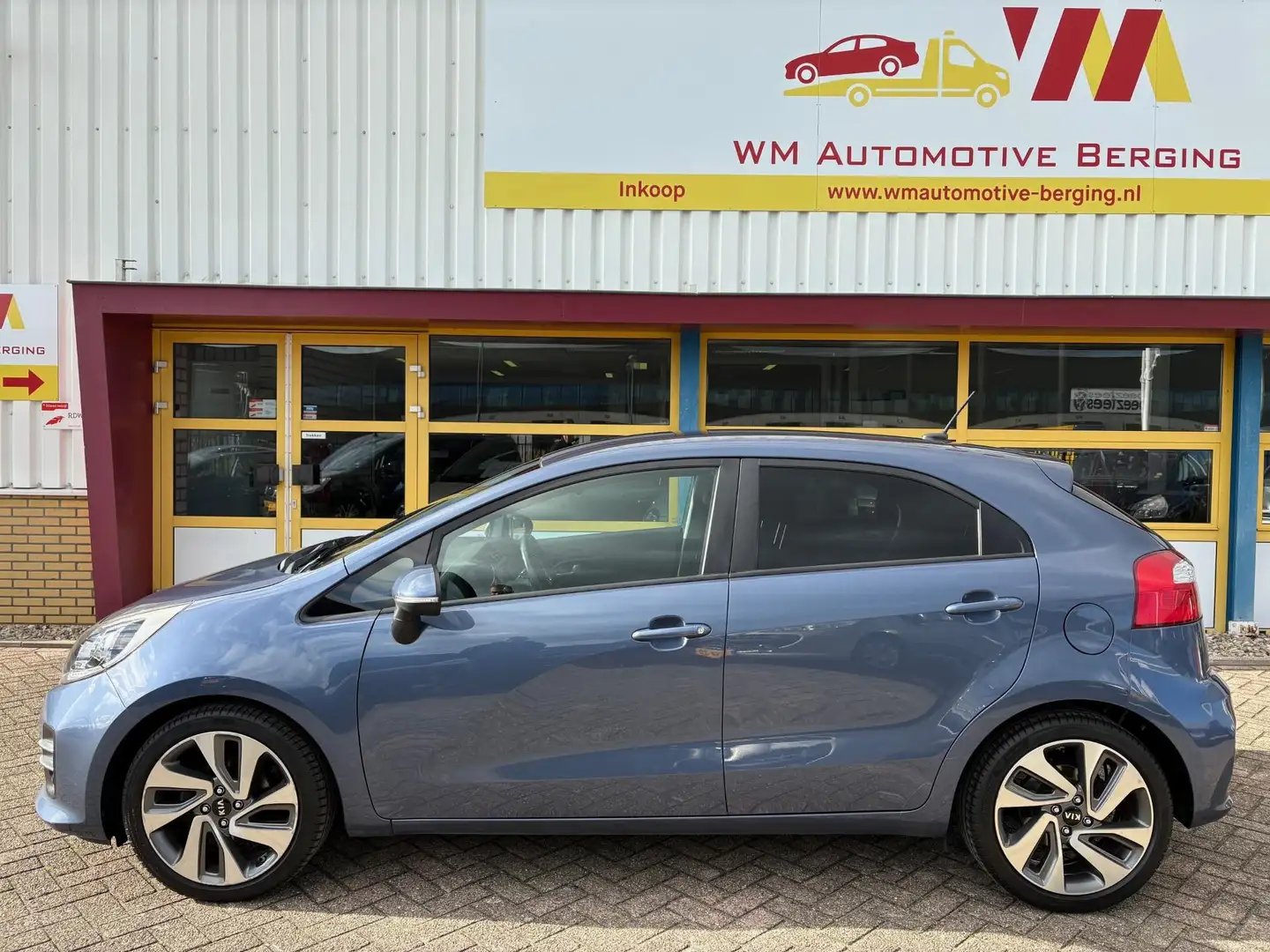Kia Rio 1.2 CVVT ExecutiveLine NAVI camera Blauw - 2