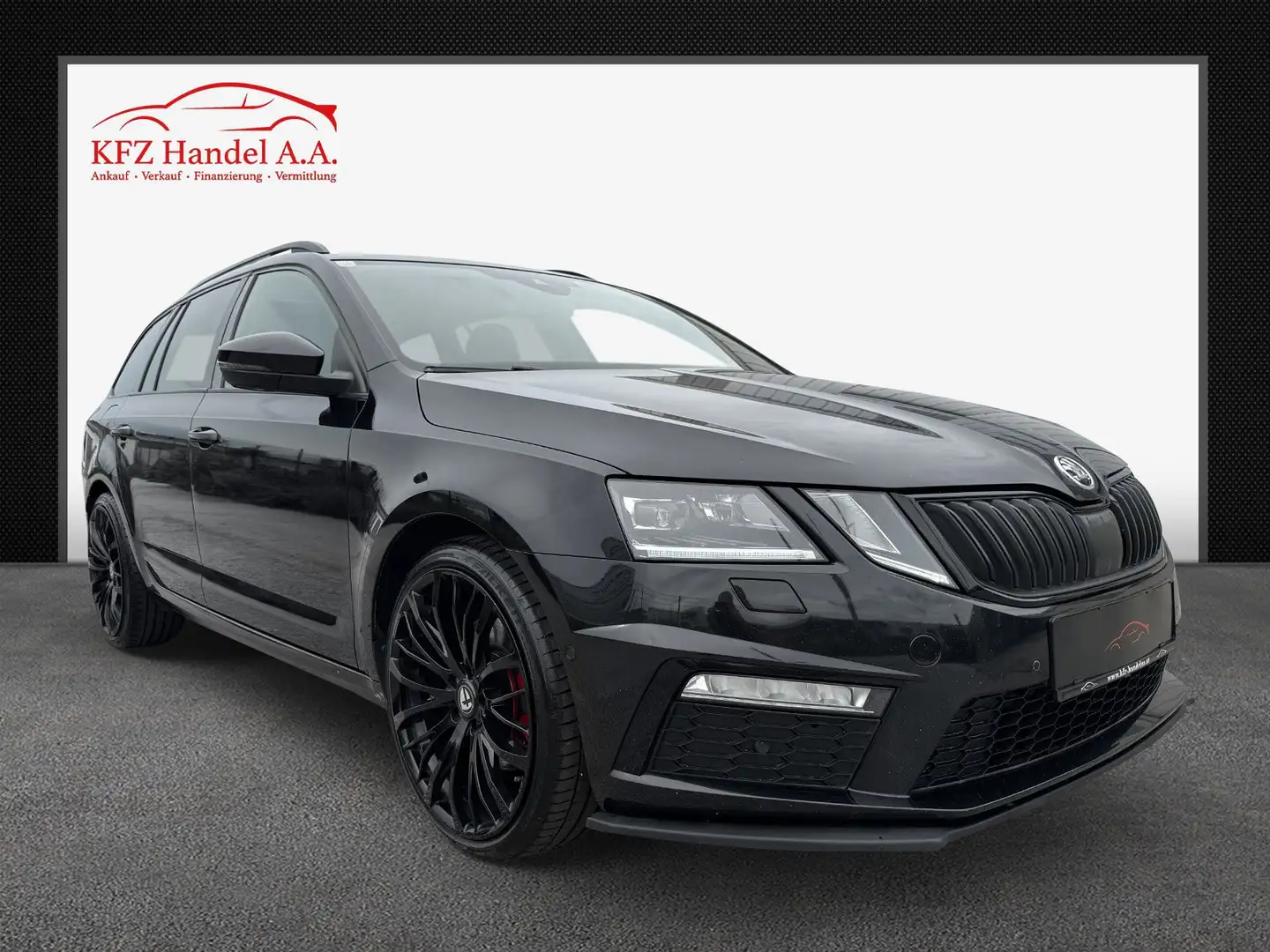 Skoda Octavia RS 4x4 * PANORAMA * 19 ZOLL ALU * FINANZIERUNG * Noir - 2