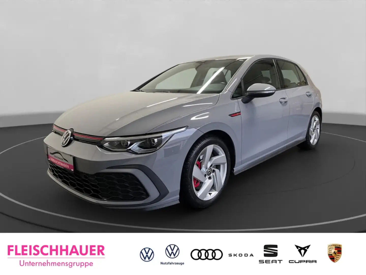 Volkswagen Golf GTI VIII 2.0 TSI LED PDC App-Connect Ambi-Light Grau - 1