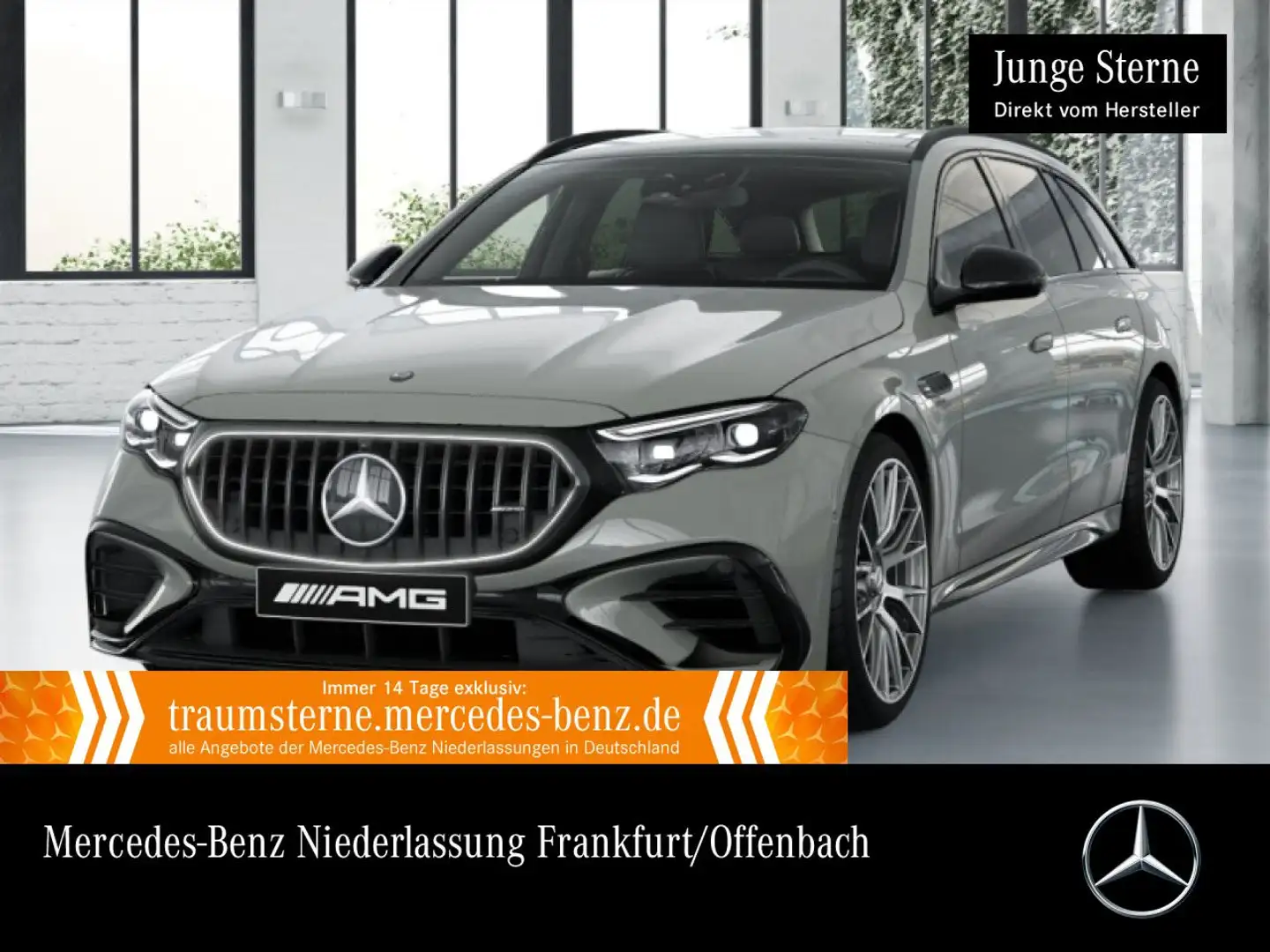 Mercedes-Benz E 53 AMG T 4M Hybrid Driversp Fahrass 360° Pano Gris - 1