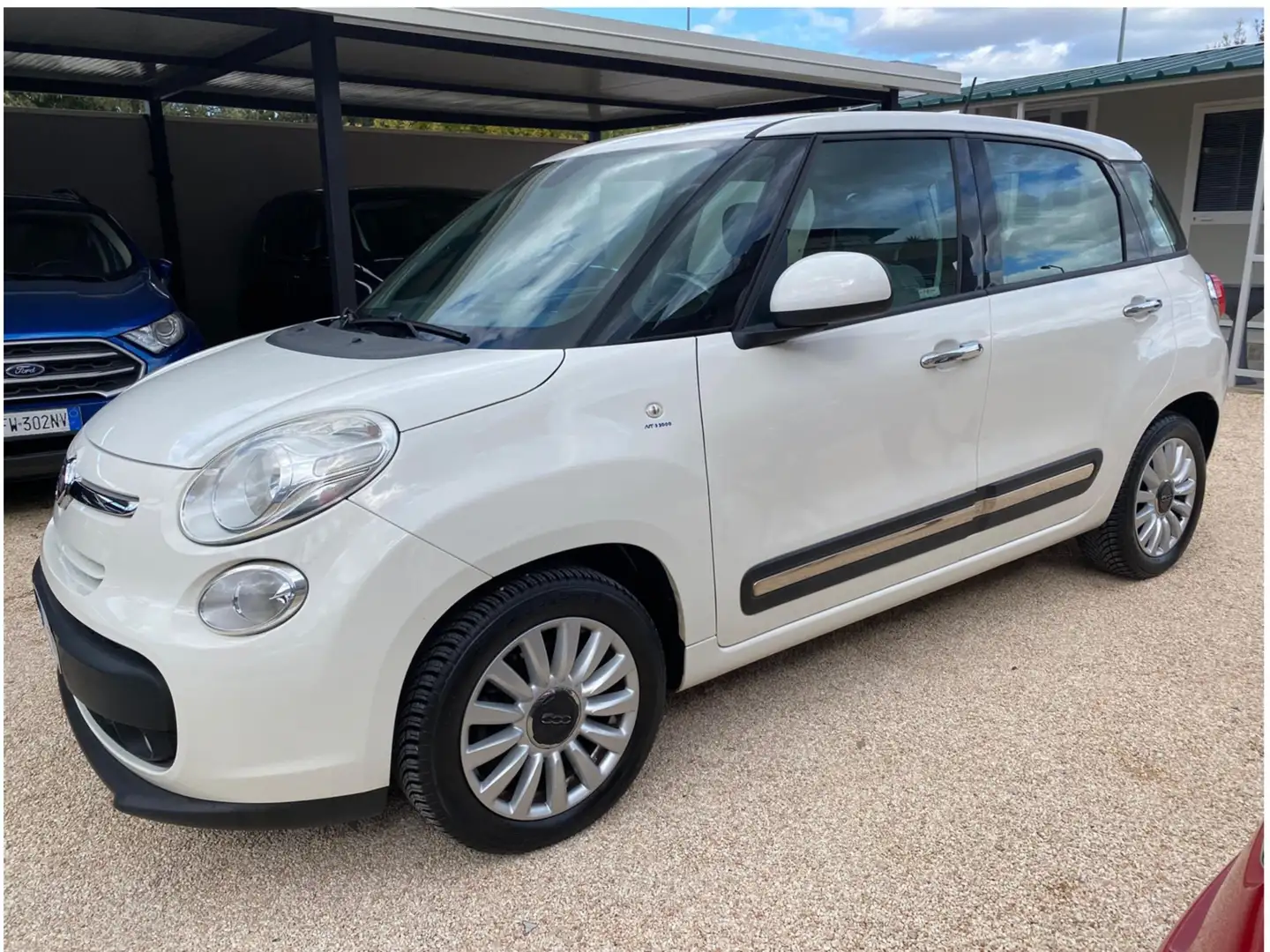 Fiat 500L 500L 2012 1.3 mjt Urban 95cv Blanc - 1