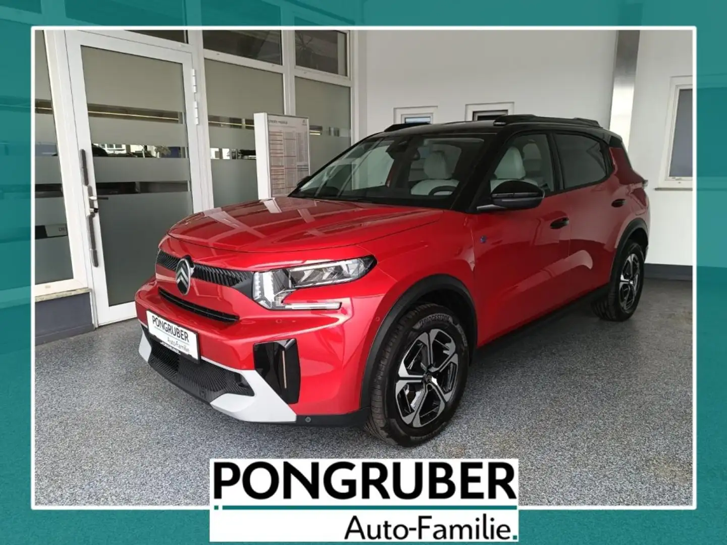 Citroen C3 Aircross Elektro 113PS Automatik MAX Rood - 1