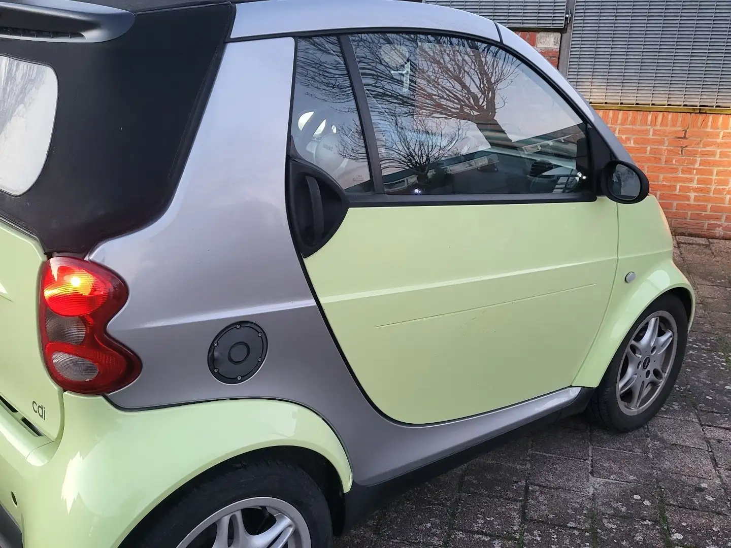 smart city-coupé/city-cabrio cabrio & pure cdi žuta - 1
