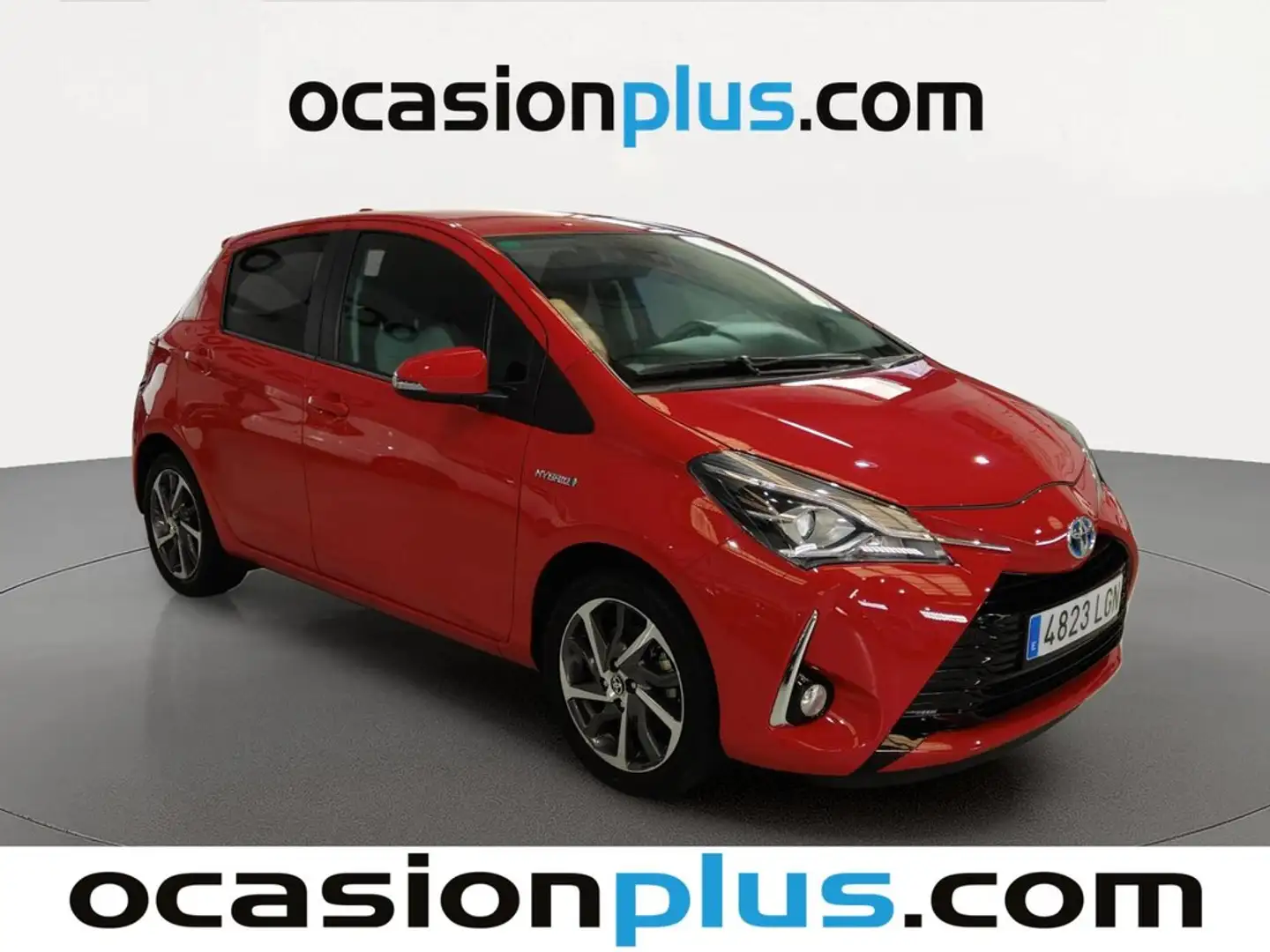 Toyota Yaris 100H 1.5 Feel! Rojo - 2