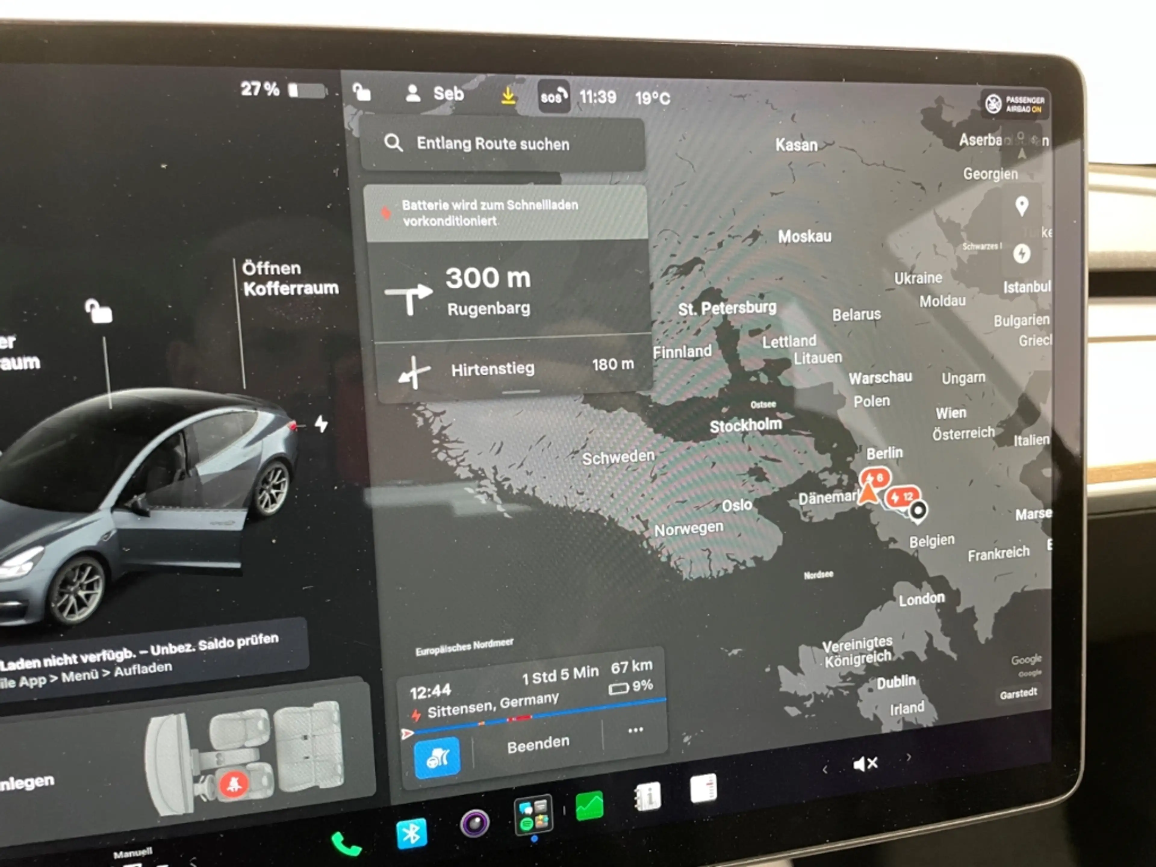 Tesla Model 3 Premium Long Range Dual AWD Leder LED ACC — photo 8