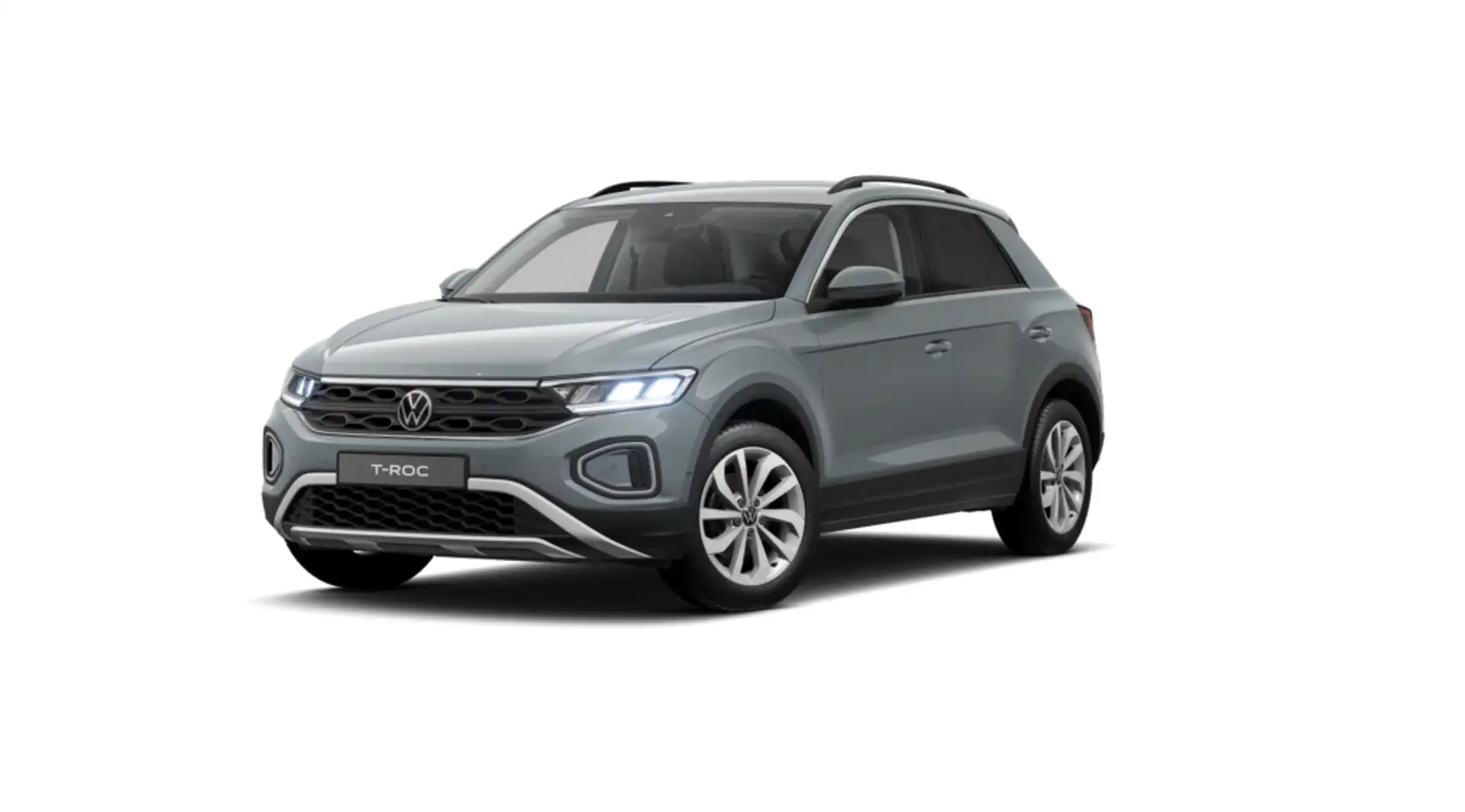 Volkswagen T-Roc 1.0 TSI Más 85kW Gris - 1
