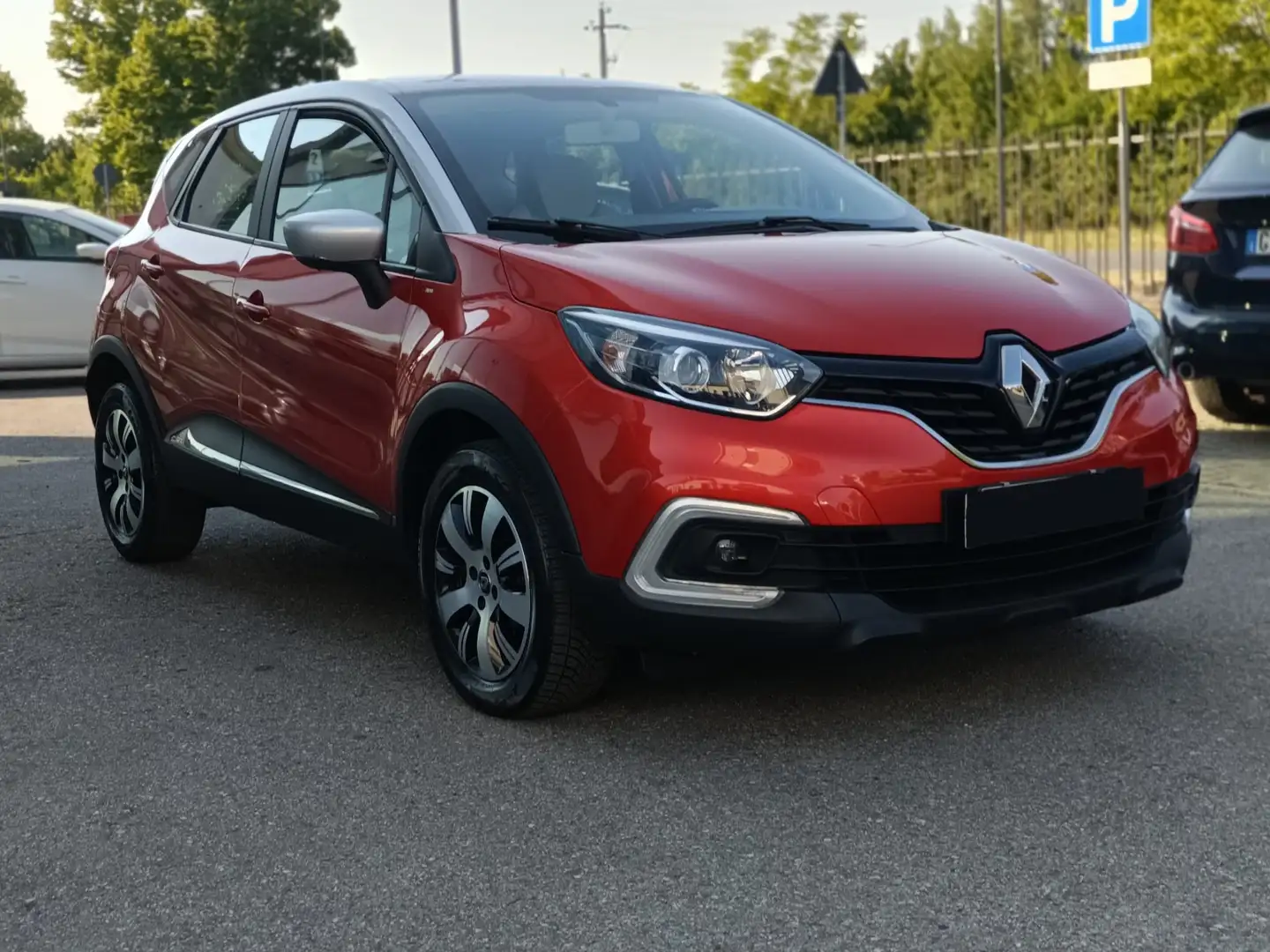 Renault Captur Captur I 2017 1.5 dci Zen 90cv AUTOMATICA Rosso - 1