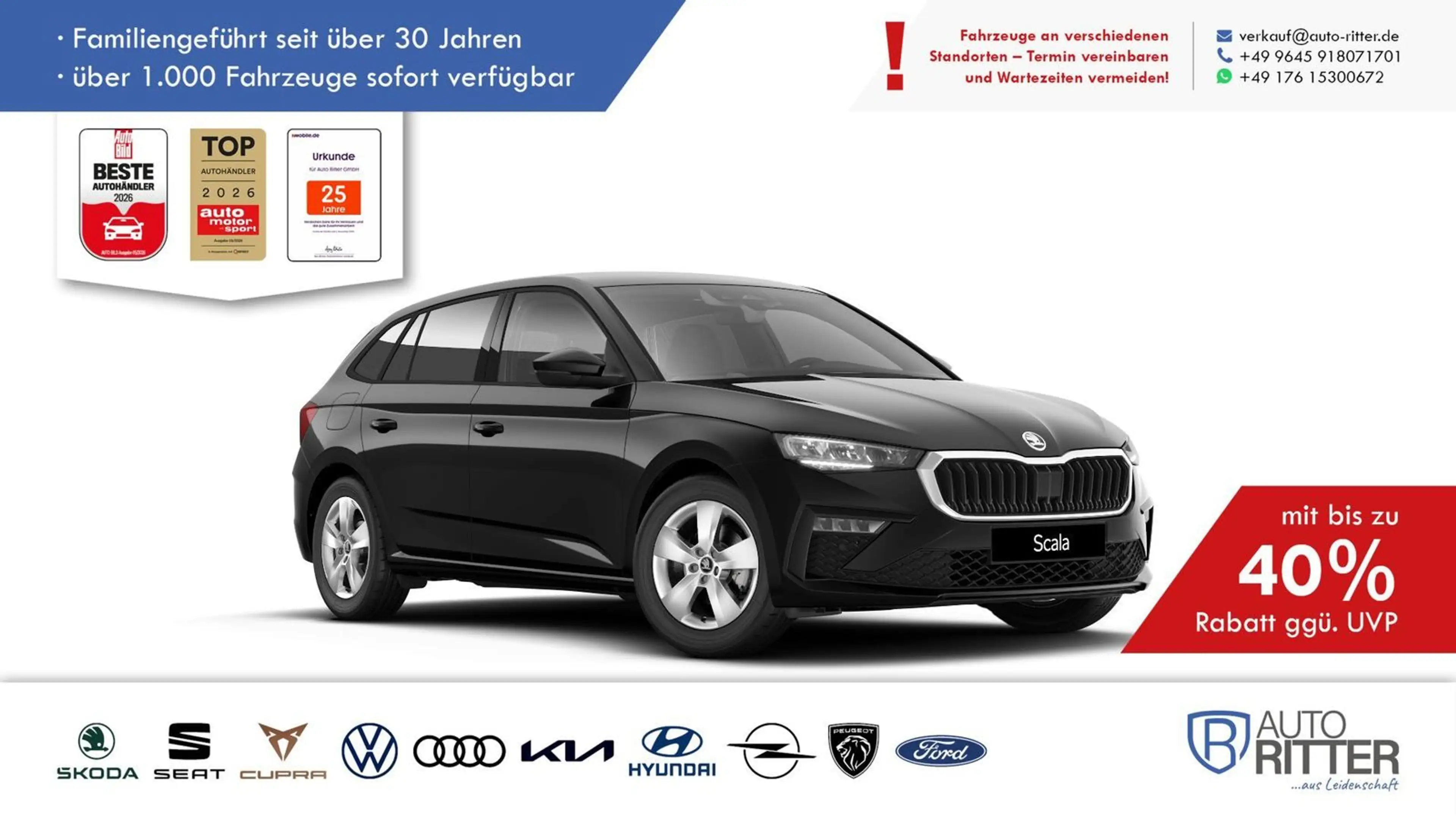 Skoda Scala Selection RFK|LED|Carplay|Klima|PDC|SHZ