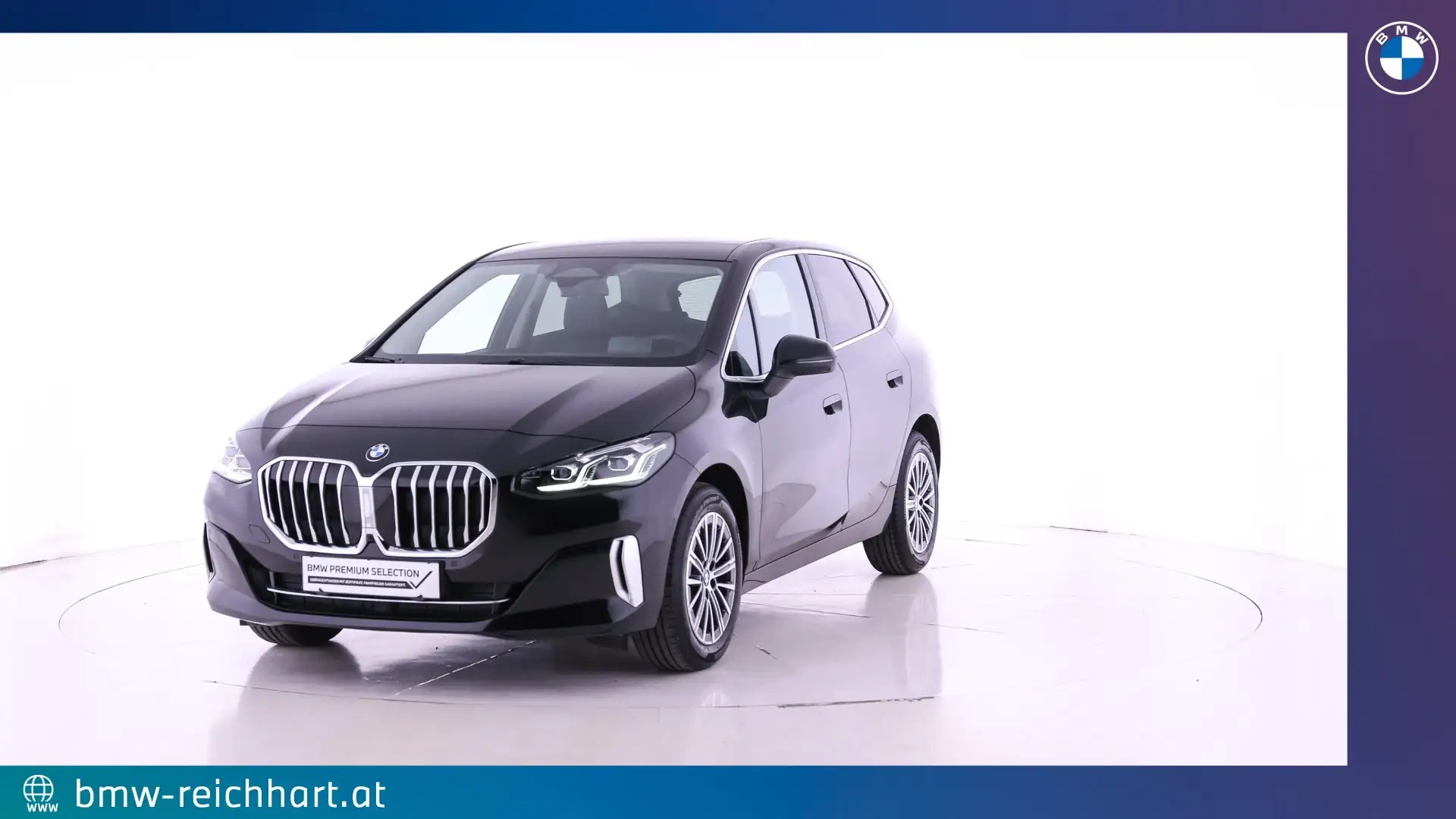 BMW 218 218d Active Tourer Schwarz - 1