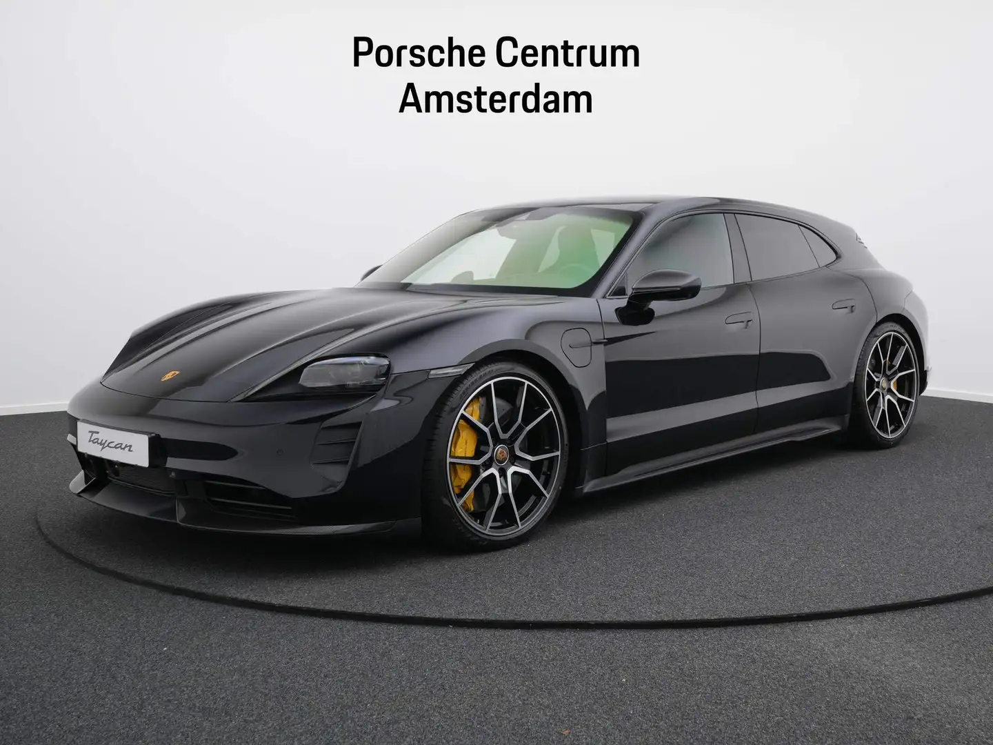Porsche Taycan Turbo S Sport Turismo Zwart - 1