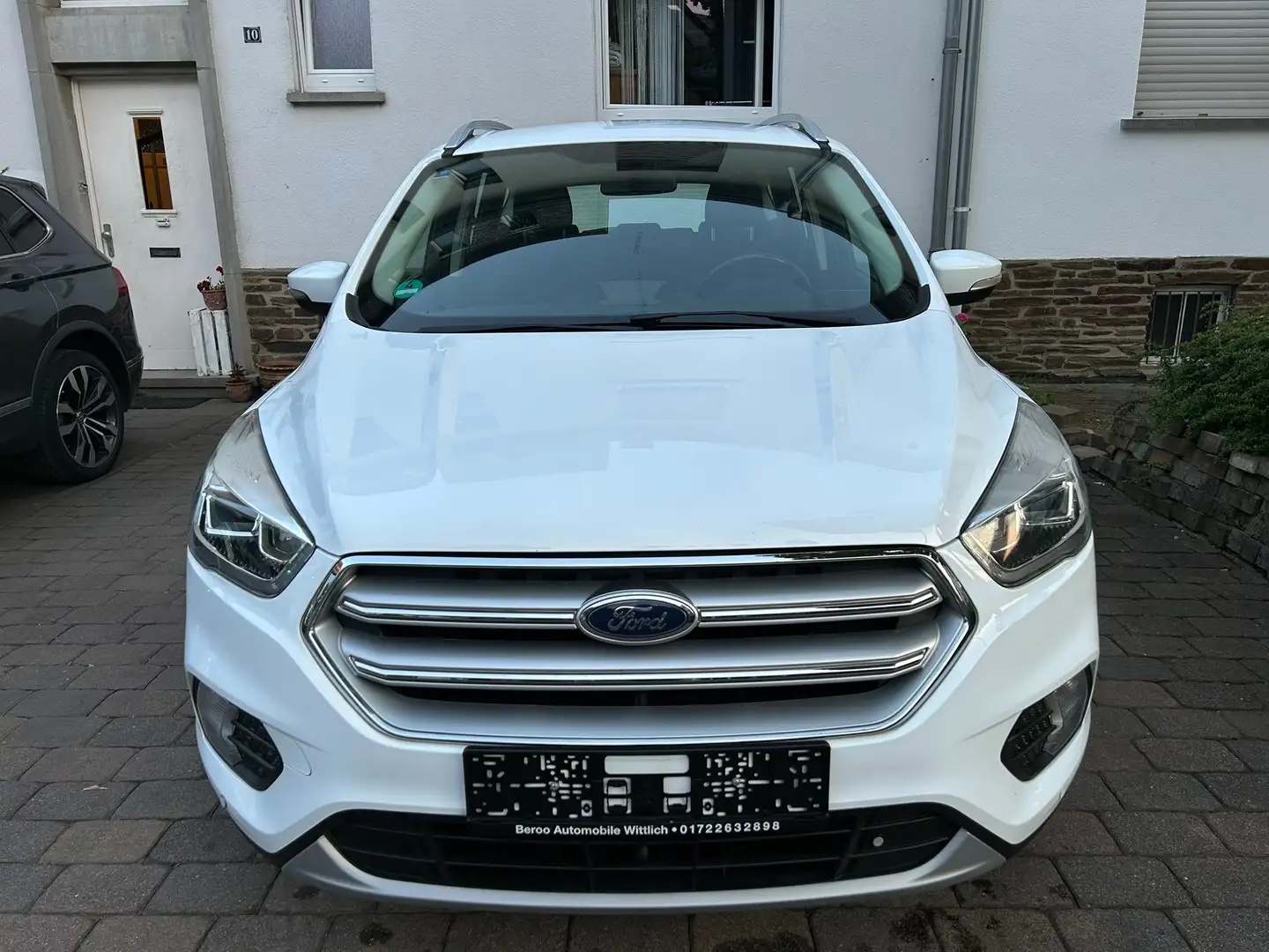 Ford Kuga Cool AUTOMATIK - 4x4 ALLRAD -SCHECKHEFTGEPFLEGT - Blanc - 2