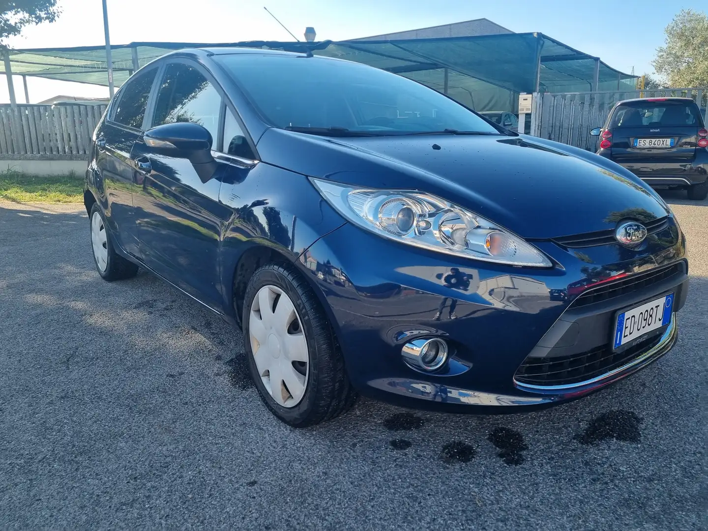 Ford Fiesta Fiesta VI 2008 5p 1.6 tdci Titanium c/esp 95cv E5 Blu/Azzurro - 2