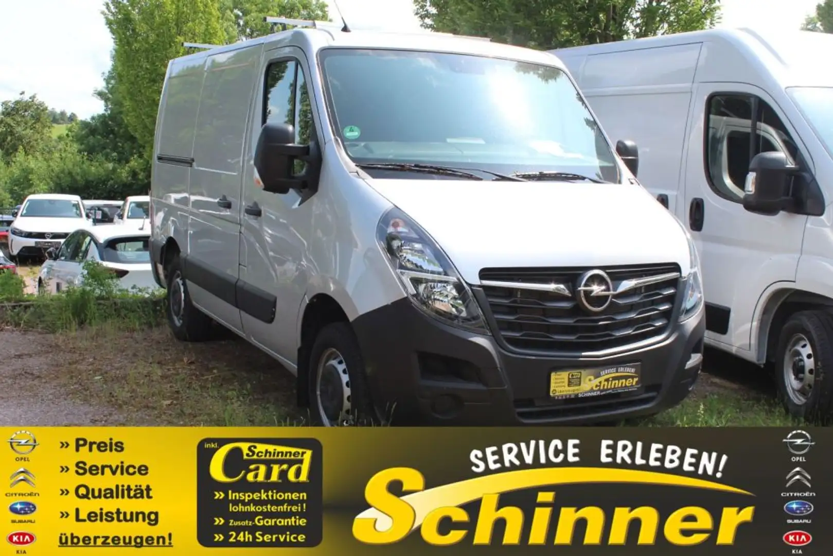 Opel Movano 2.3 D L1H1 2WD VA S&S Easytronic Silber - 1