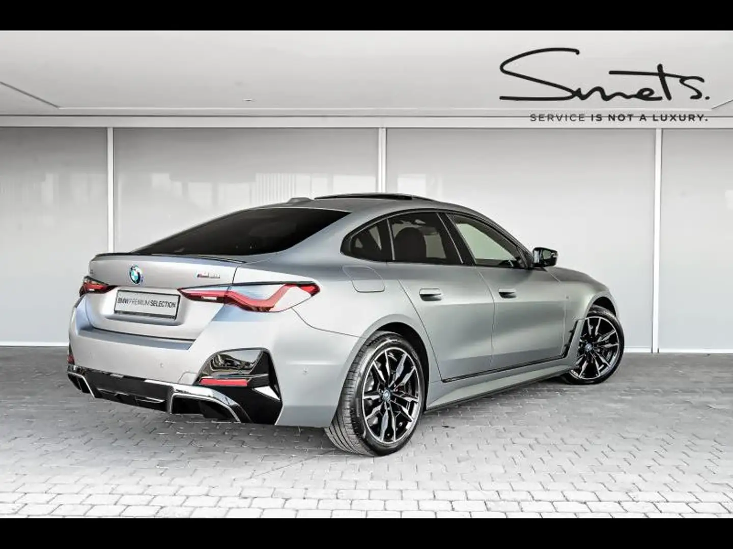BMW i4 M50 Frozen Grey - Open dak - L Gris - 2