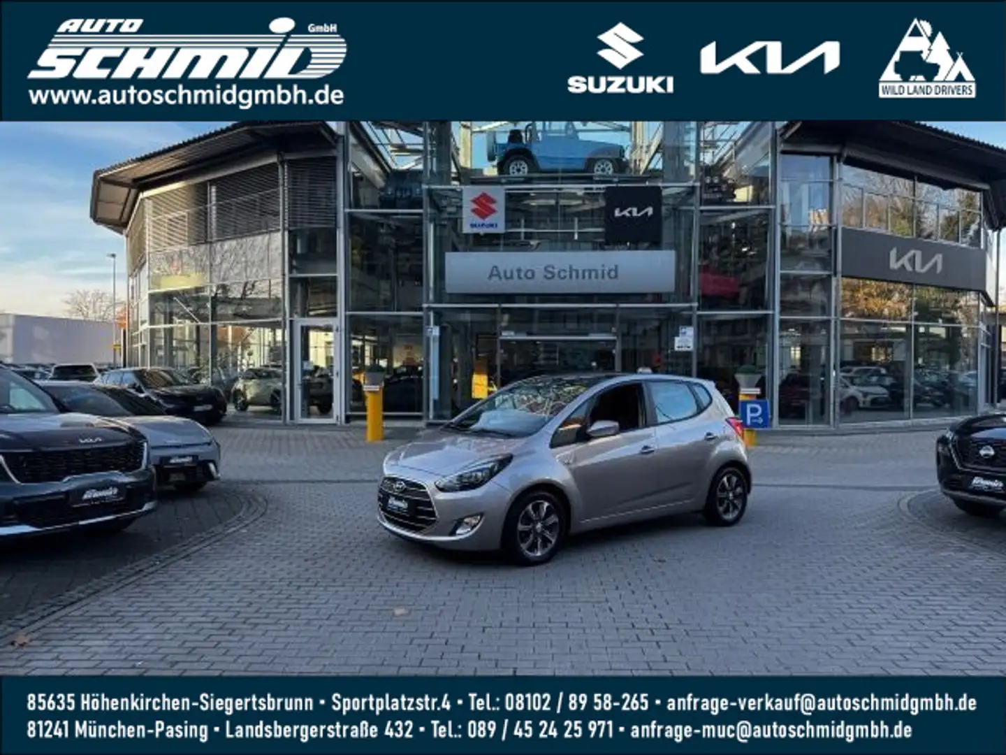 Hyundai iX20 1.6 AUTOMATIK TREND PDC|KAMERA|GSD|ALU Weiß - 1